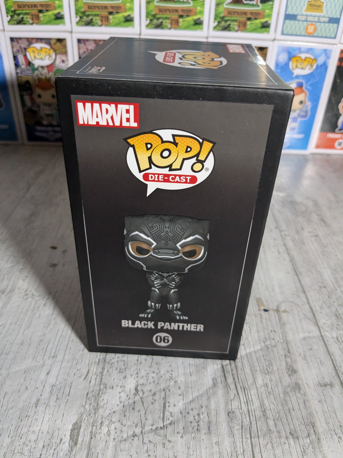 Funko pop 06 - Black Panther Die-Cast