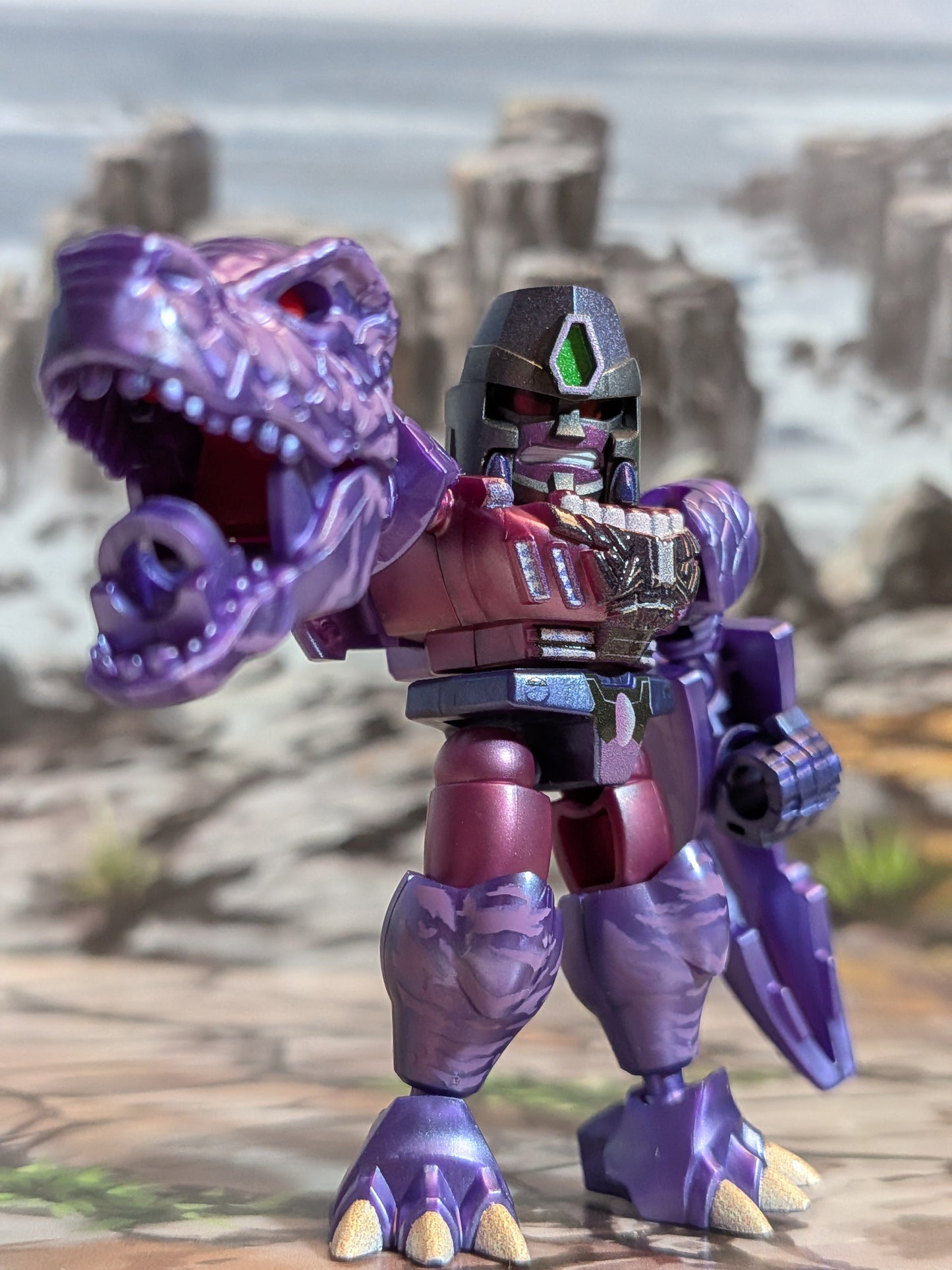Blokees - Transformers Defender Version 06 - Special Galaxy Type BW-Megatron (~4-6cm)