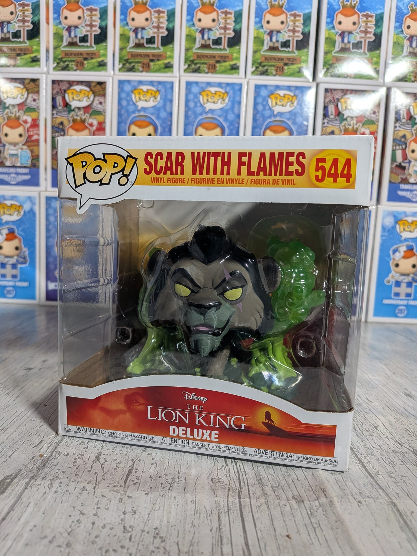 Funko Pop 544: Narbe mit Flammen