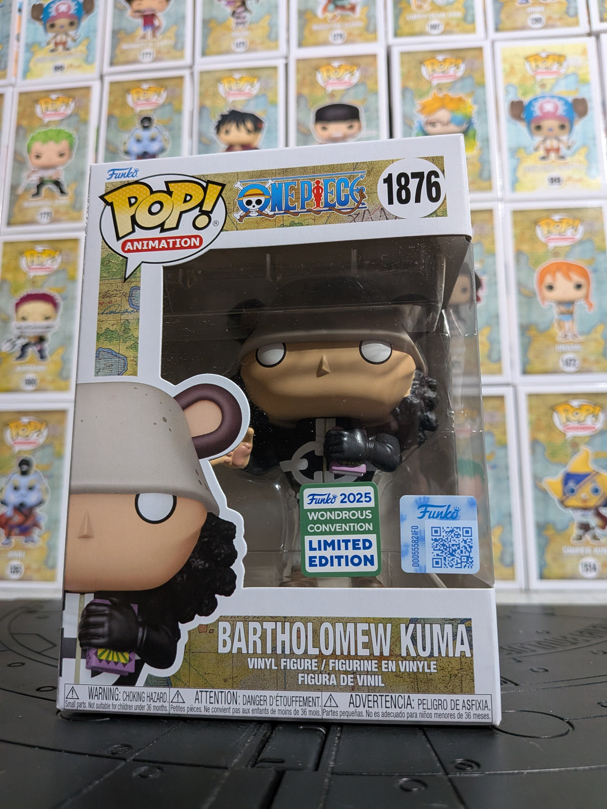 Funko Pop! One Piece #1876 - Bartholomew Kuma (Wondrous Convention 2025 Limited Edition)