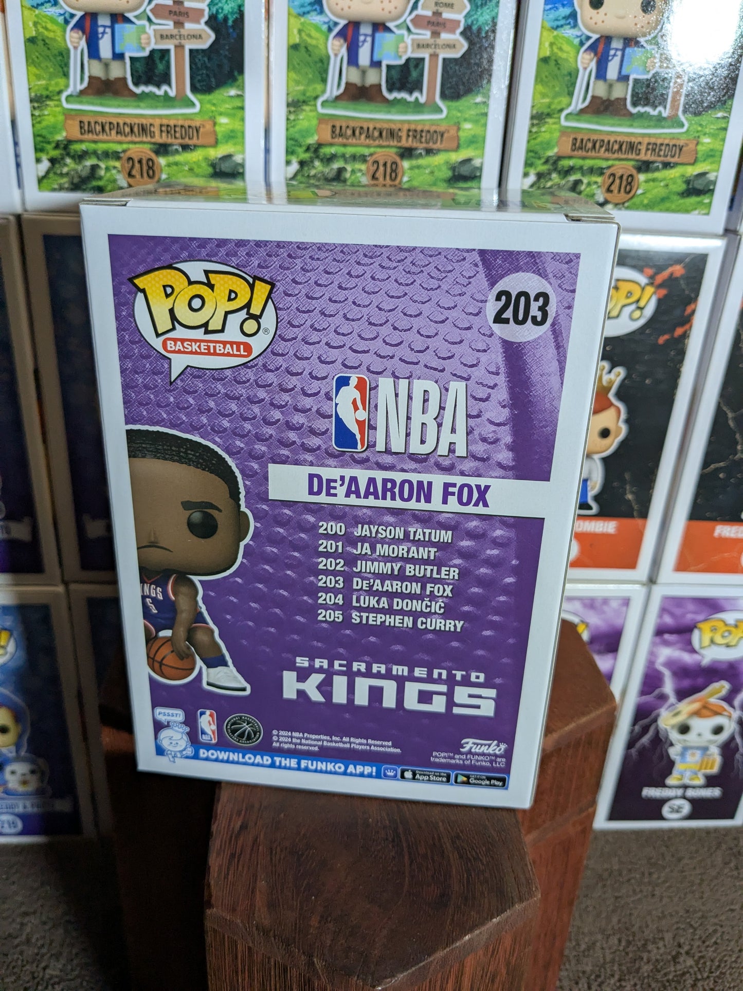 Funko pop 203 : De'Aaron Fox