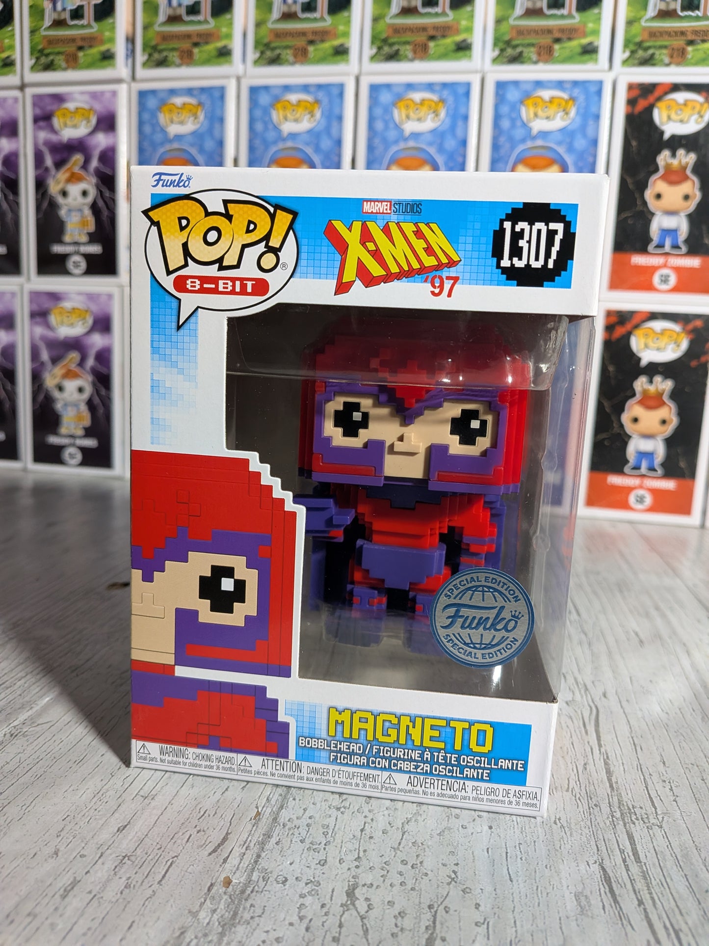 Funko Pop Marvel 8-Bit X-Men '97 #1307 - Magneto