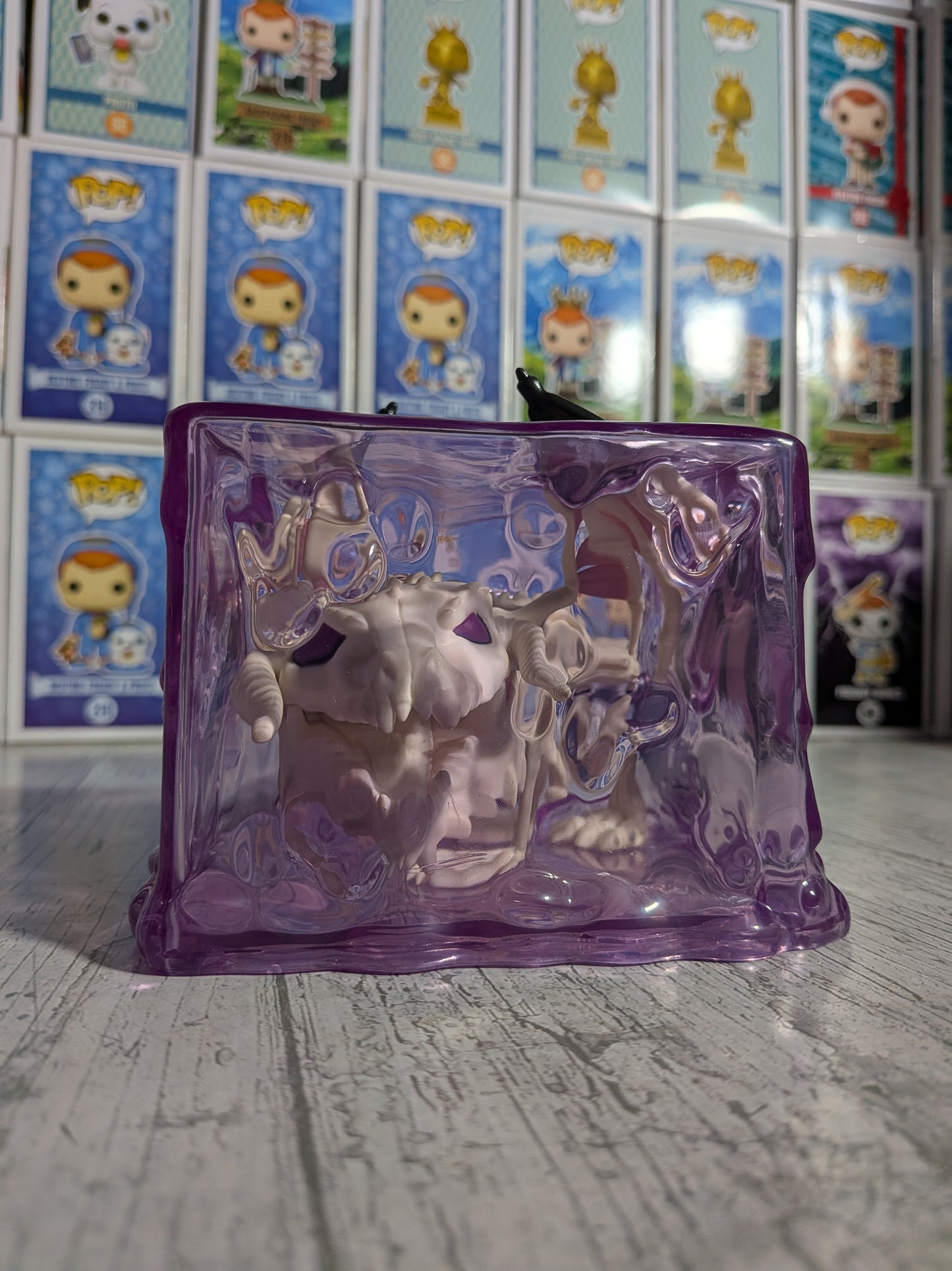 Funko Pop Games Dungeons &amp; Dragons #1069 - Gelatinewürfel mit Dracolich (Leuchtend/Geöffnet/Beschädigtes Plastik)
