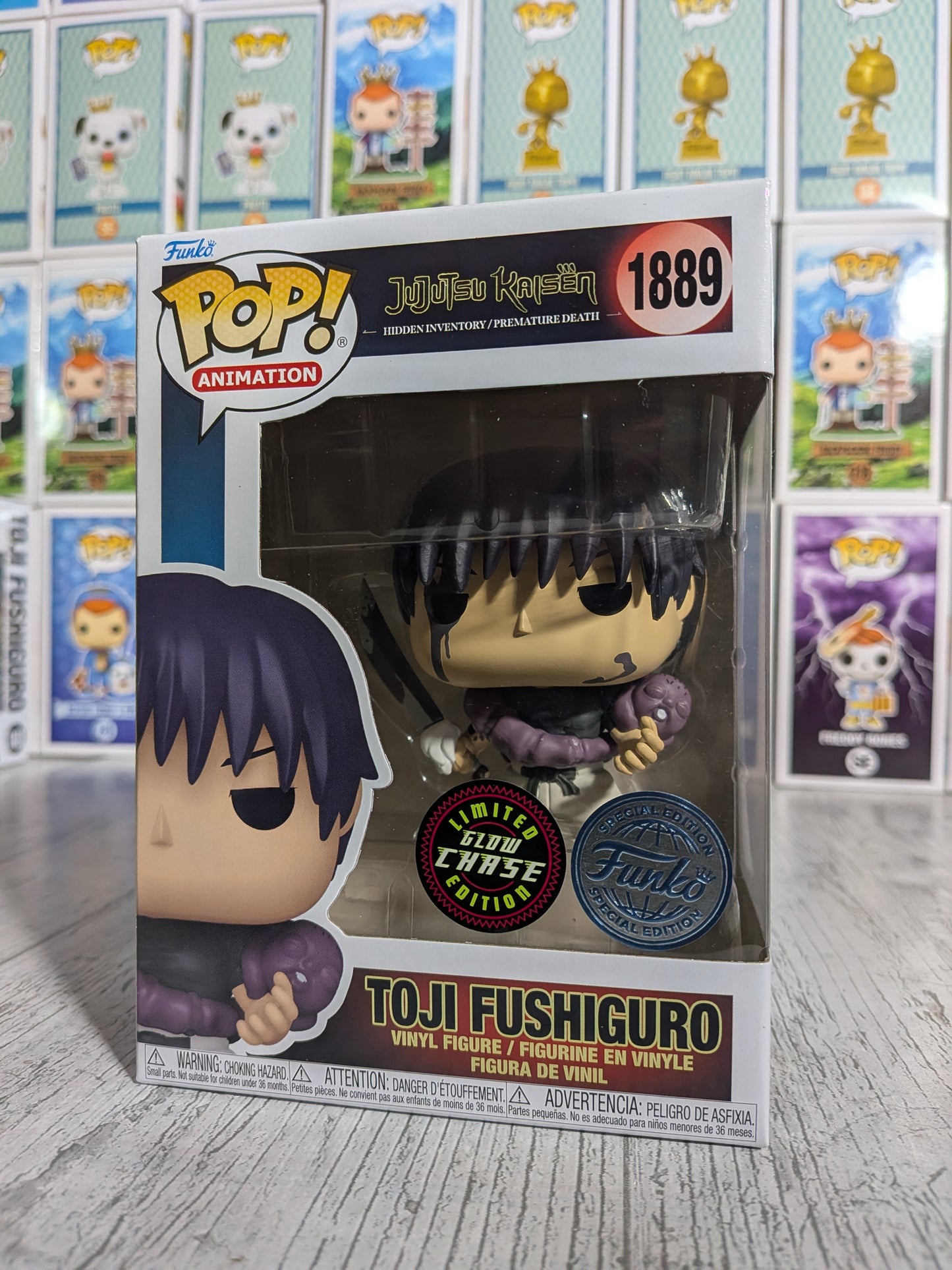 Funko Pop Jujutsu Kaisen #1889 – Toji Fushiguro (Chase)