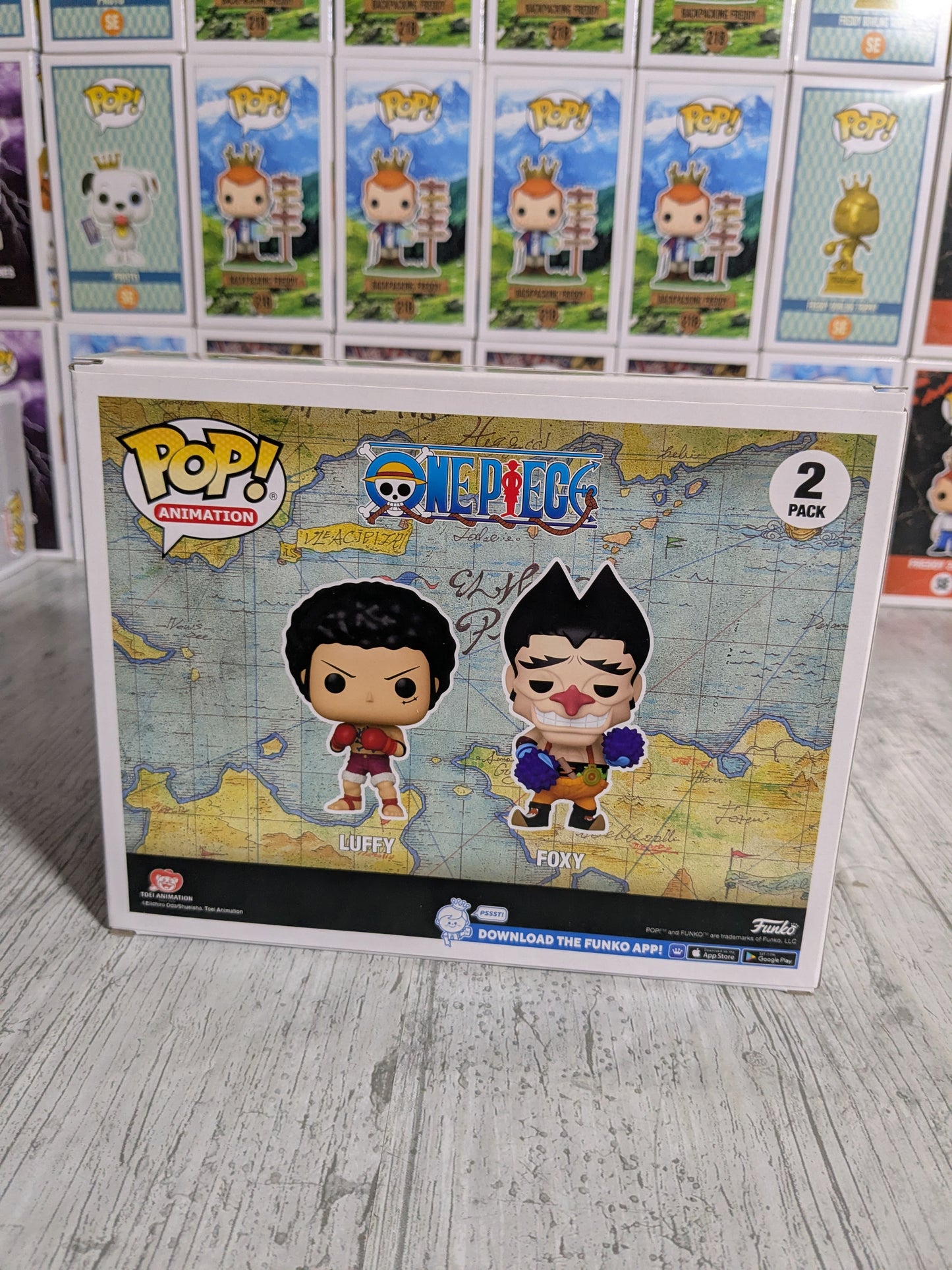 Funko pop : Luffy & Foxy