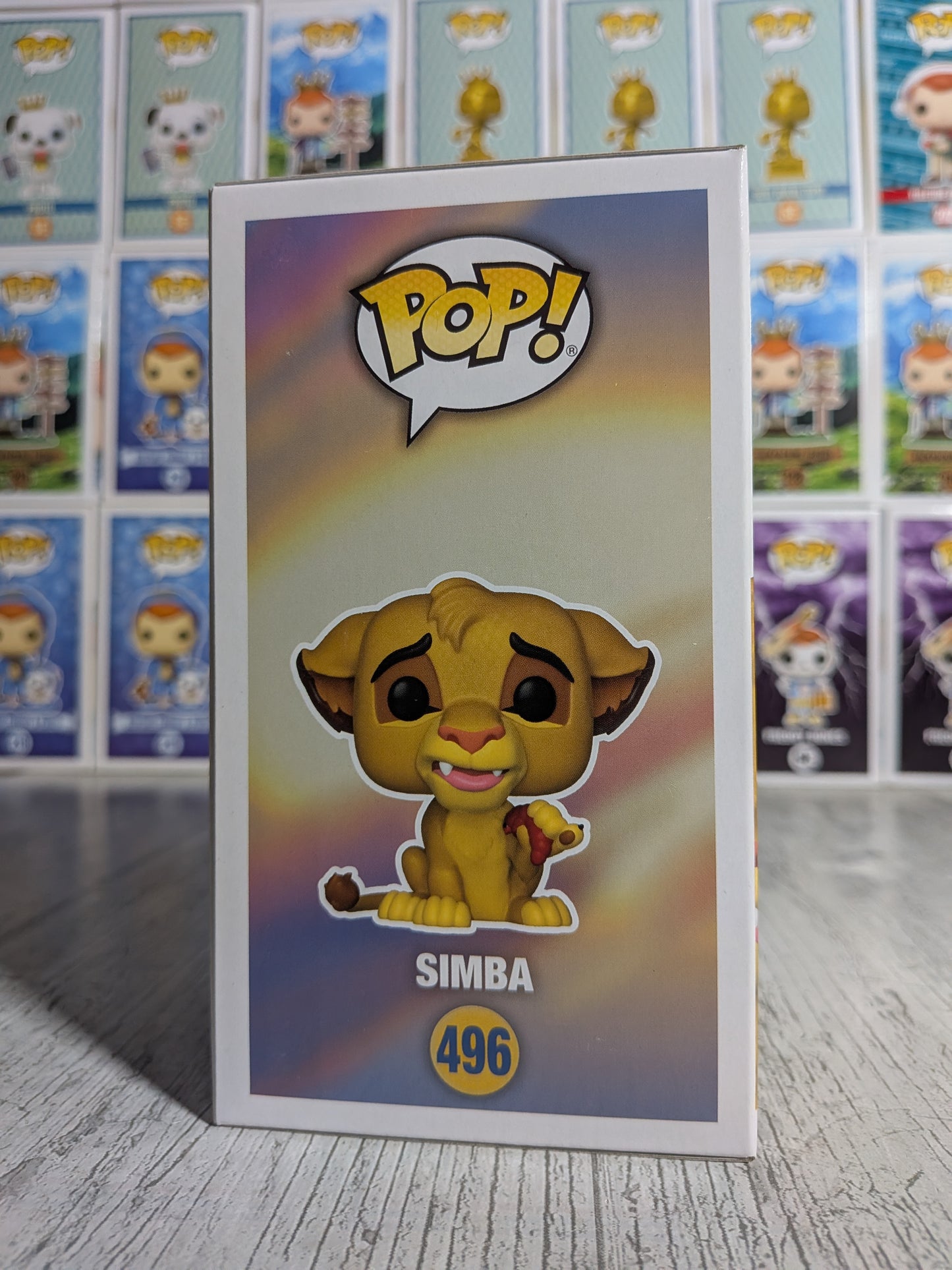 Funko Pop Disney The Lion King #496 - Simba (Flocked/HQE)