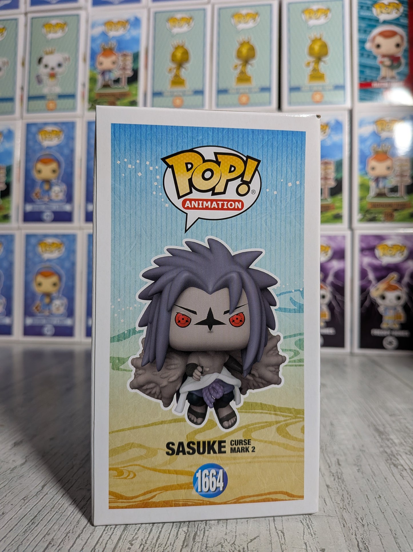 Funko Pop Naruto Shippuden #1664 - Sasuke Fluchmal 2 (CCE)