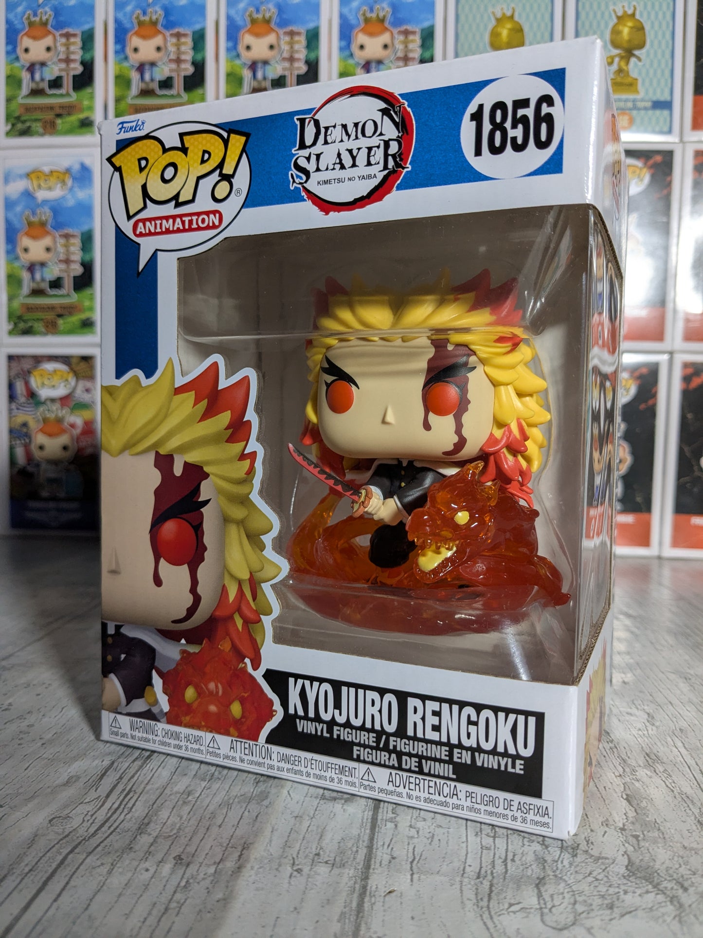 Funko pop 1856 : Kyojuro Rengoku (Opened)