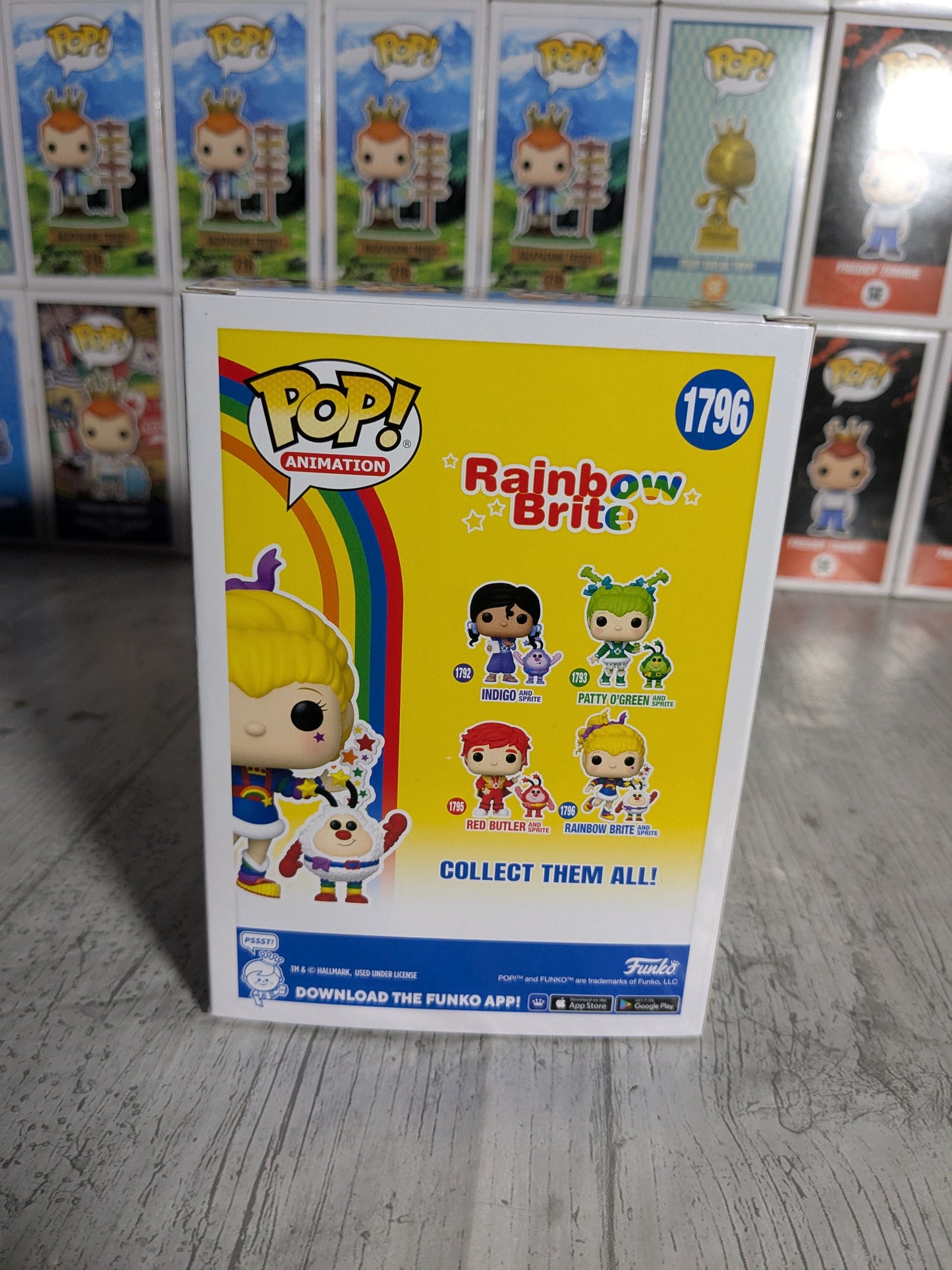 Funko pop 1796 : Rainbow Brite and Sprite