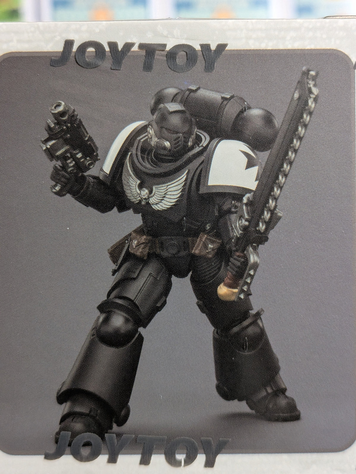 JoyToy Warhammer 40k - Space Marines Black Templars Intercessor (12.3cm)