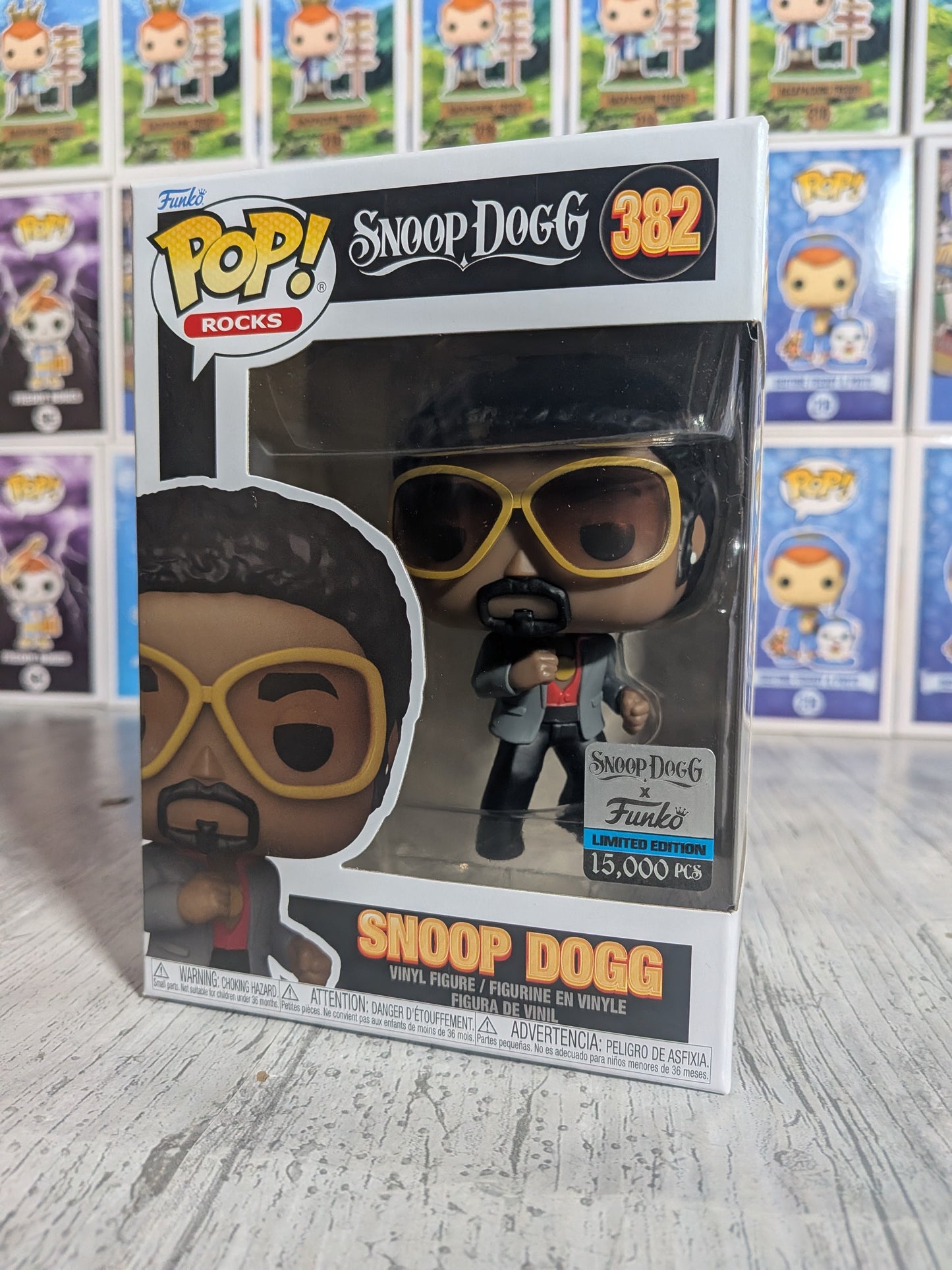 Funko Pop Rocks #382: Snoop Dogg (15000 Stück)