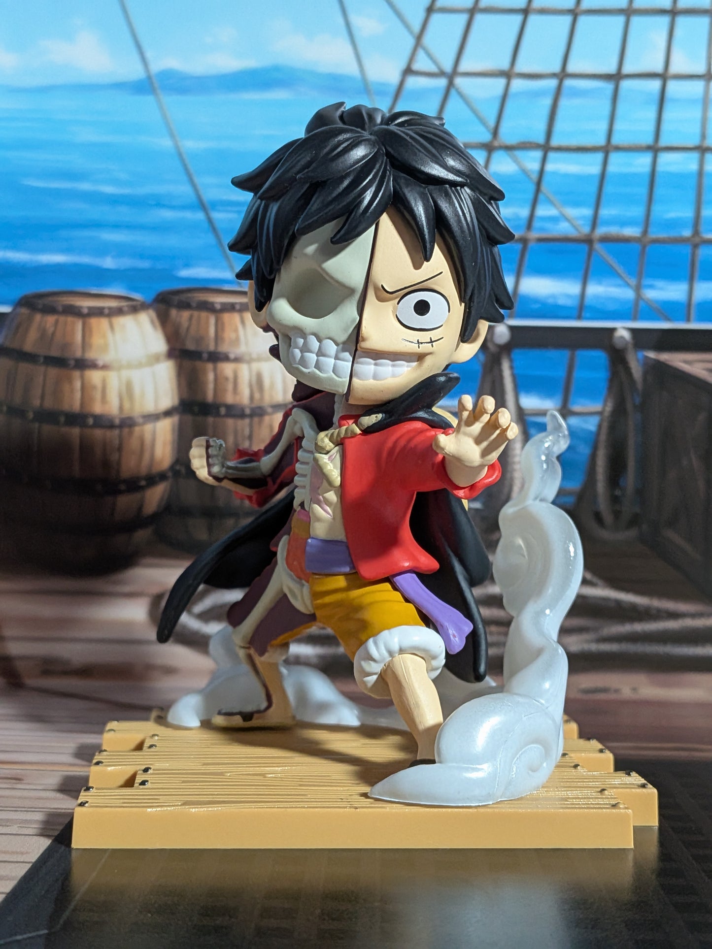 Mighty Jaxx - One Piece: Freeny's Hidden Dissectibles Wano - Monkey D. Luffy (10 cm circa)