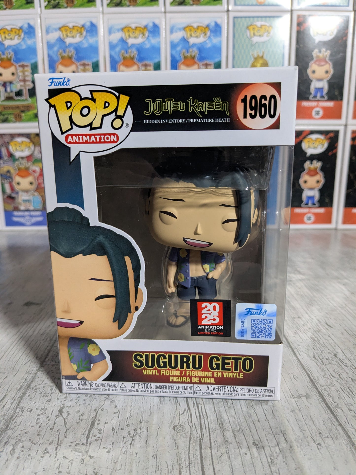 Funko pop Jujutsu Kaisen #1960 - Suguru Geto (AE2025)