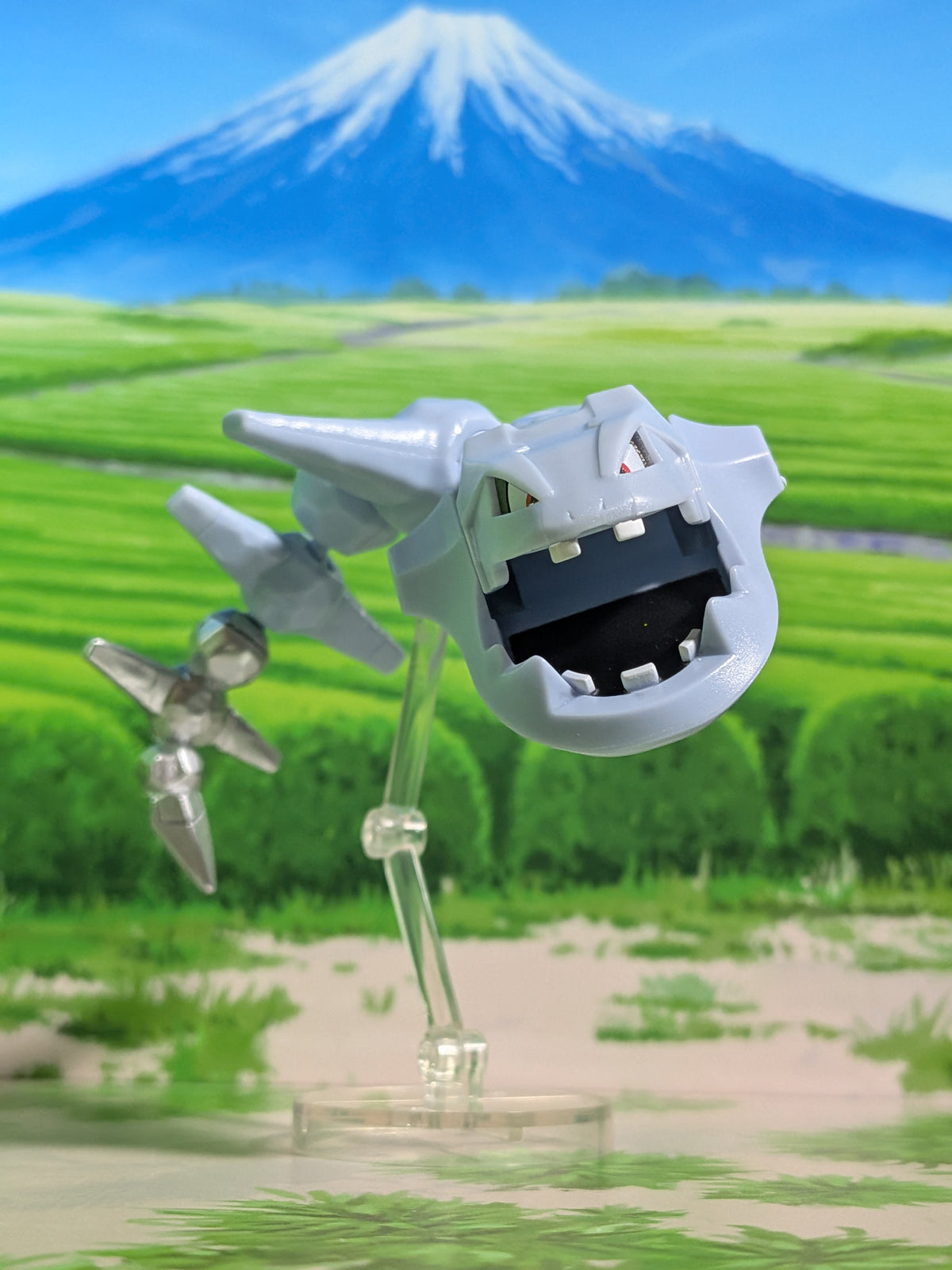 SHODO Pokémon 5 - Steelix | Steelix (Figurine + Accessoire)