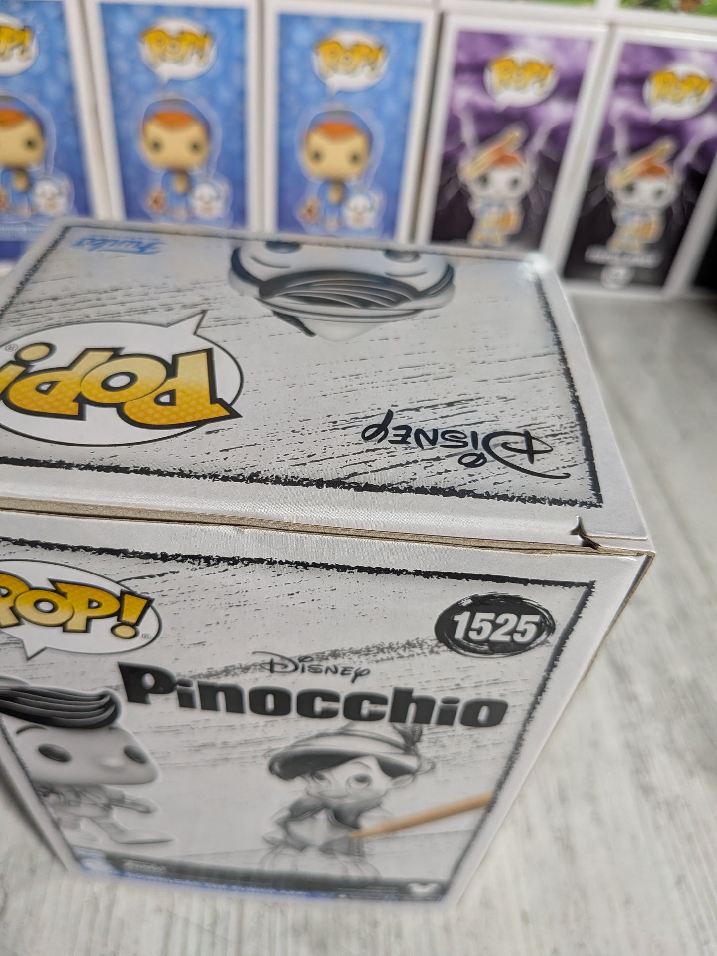Funko pop Disney #1525 - Pinocchio (Sketched)