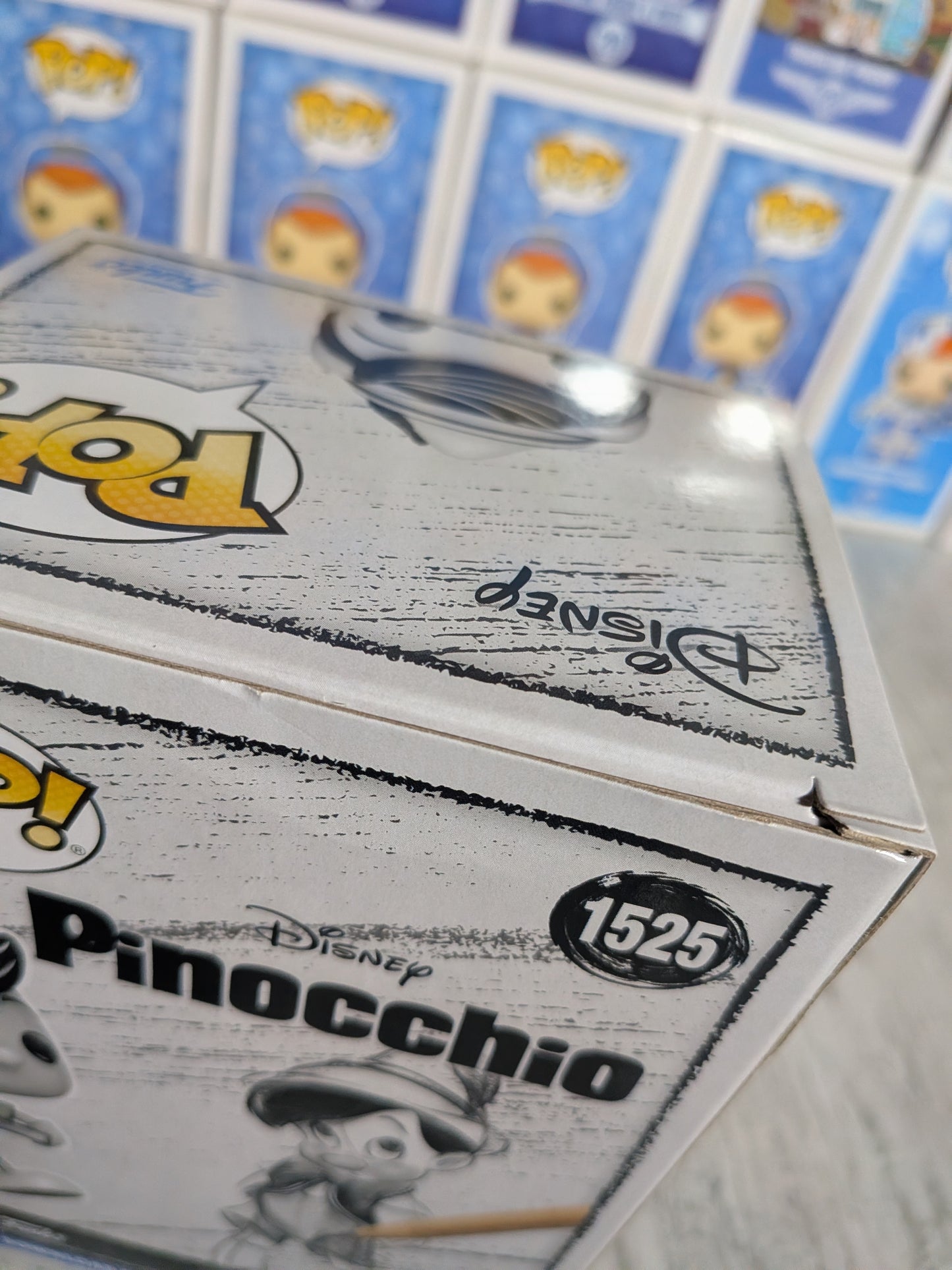 Funko pop Disney #1525 - Pinocchio (Sketched)