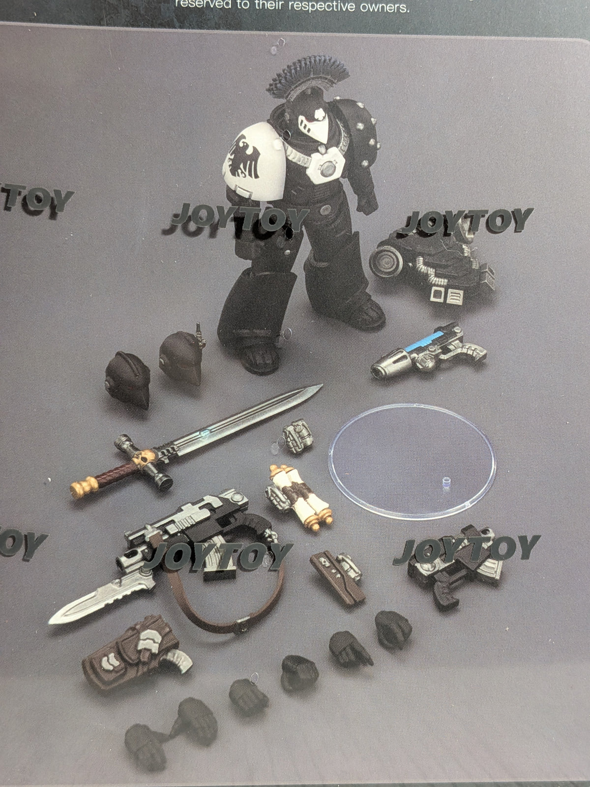 JoyToy Warhammer The Horus Heresy - Raven Guard MKVI Tactical Sergeant (12.2cm)