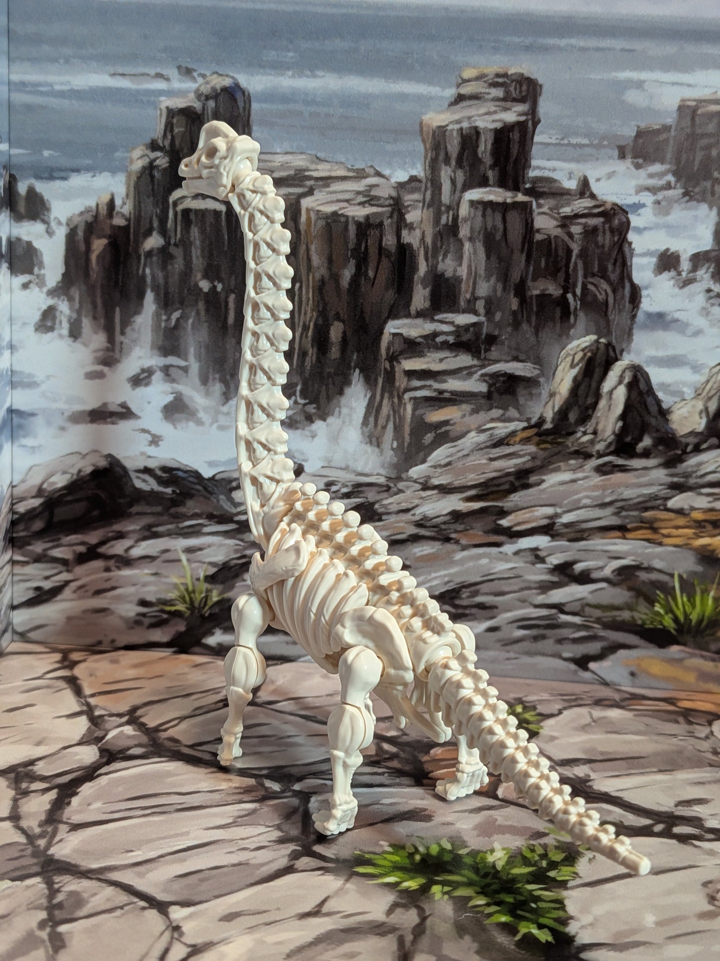 Blokees - Jurassic World Terraventure Ts02 - Brachiosaurus Skeleton (~9cm)