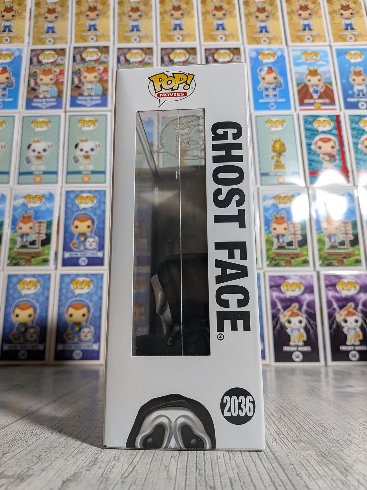 Funko Pop! Movies VHS Cover #2036 - Ghost Face (Metallic)