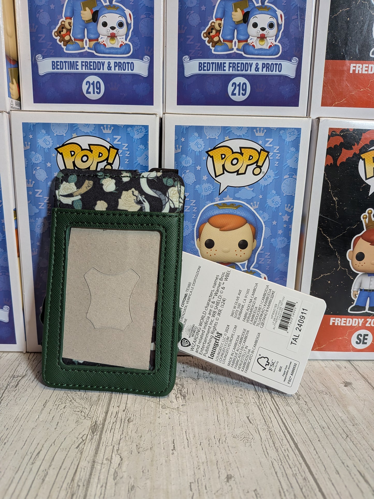 Loungefly Harry Potter – Slytherin Haus-Tattoo-Kartenhalter 🐍
