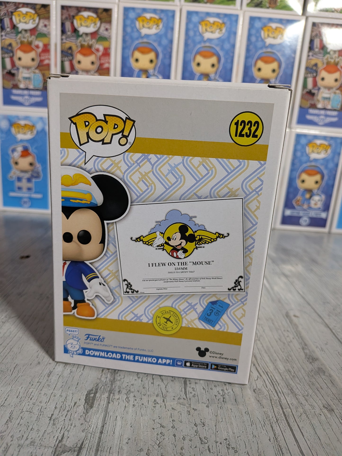 Funko Pop Disney #1232 – Pilot Mickey Mouse