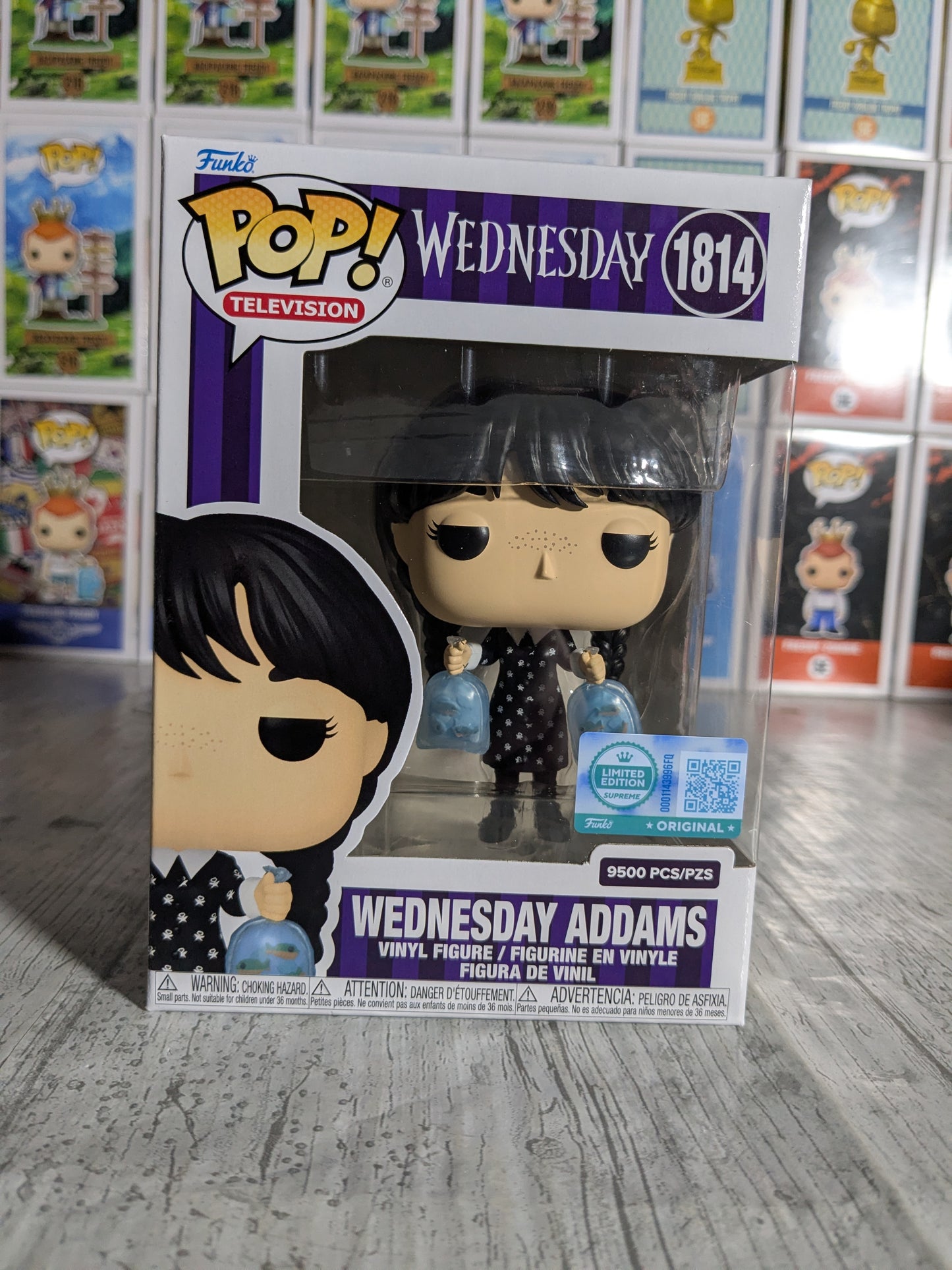 Funko pop Wednesday #1814 - Wednesday Addams (9500PCS)