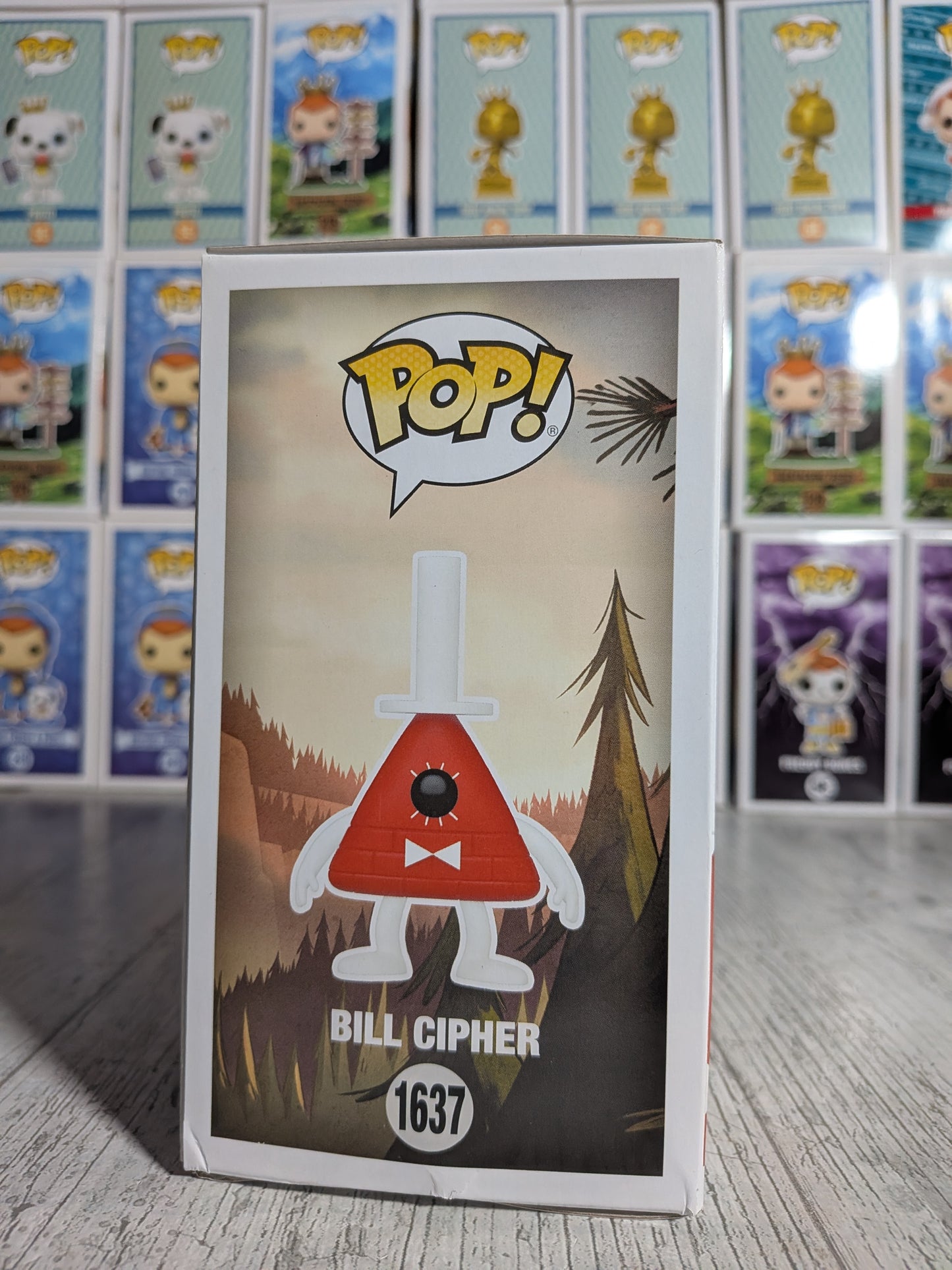Funko Pop Animation #1637 - Bill Cipher (Glow/TTE)