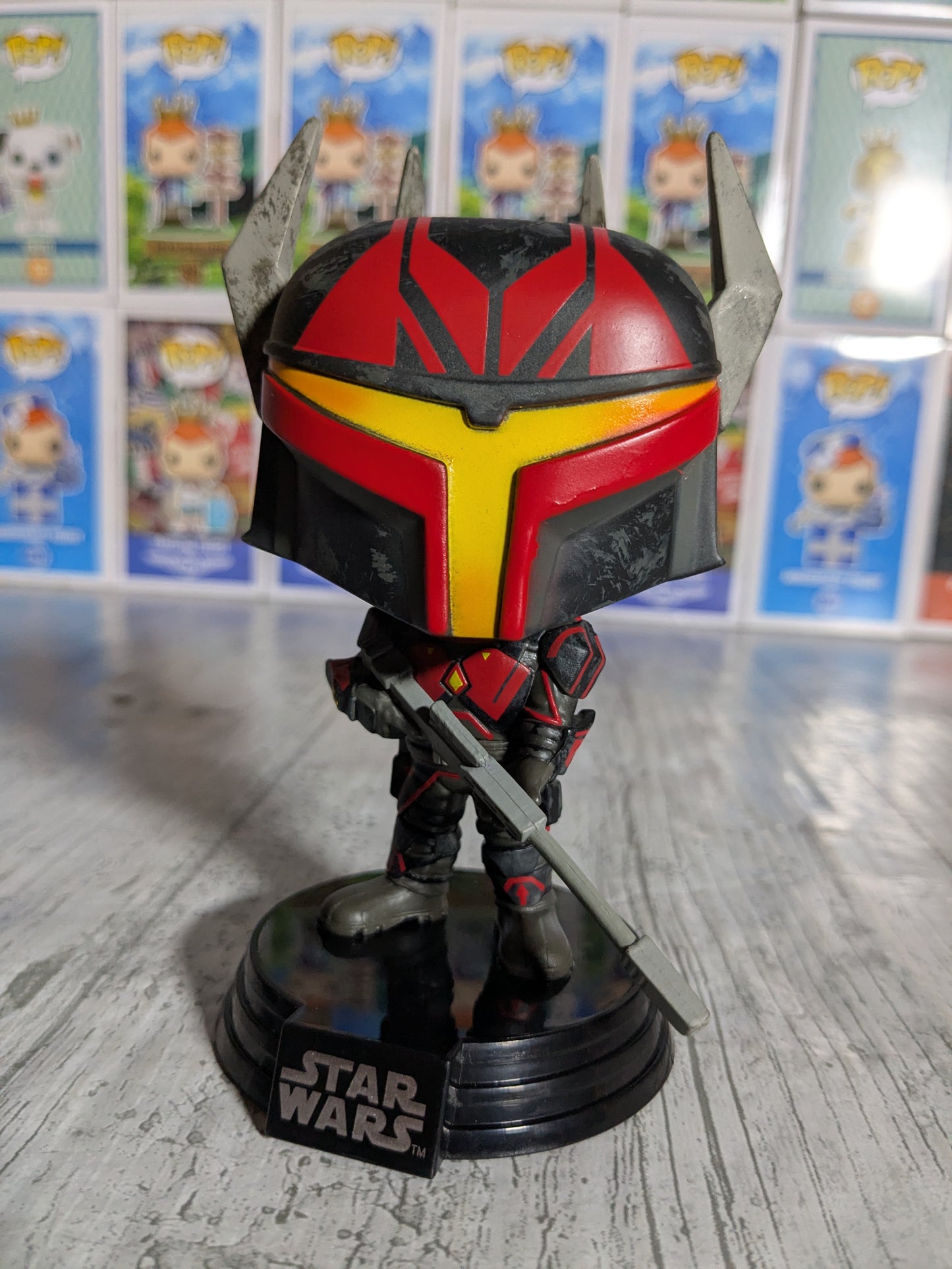 Funko pop : Darth Maul & Gar Saxon (Glow/Damaged Box/Opened)