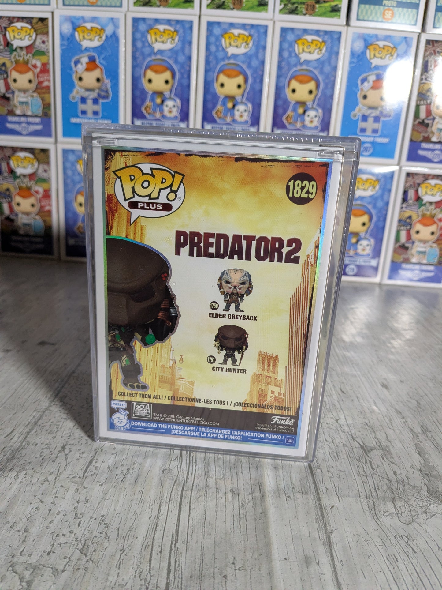 Funko pop Predator 2 #1829 - City Hunter (3500PCS)