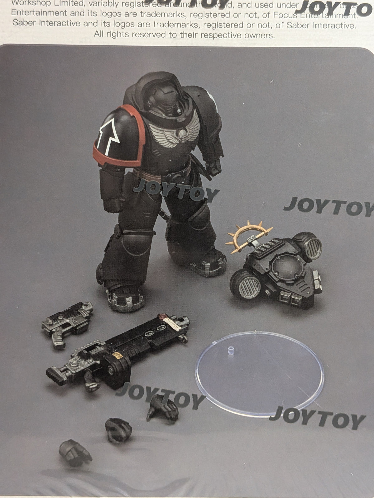 JoyToy Warhammer 40k: Space Marine 2 - Raven Guard Heavy Intercessor (12.7cm)
