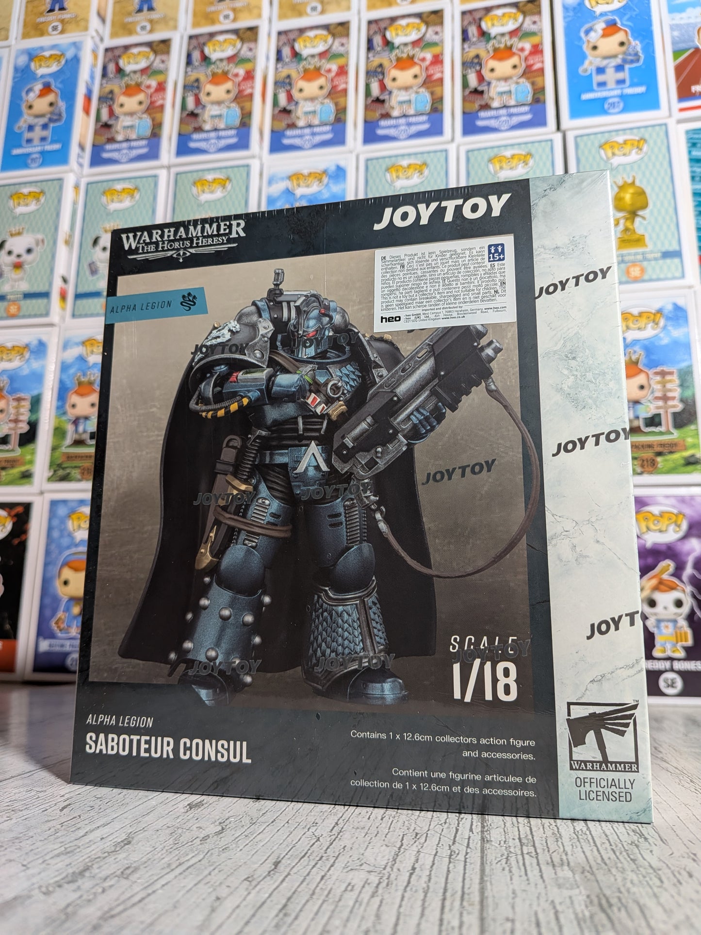 JoyToy Warhammer The Horus Heresy – Alpha Legion Saboteur Konsul (12,6cm)