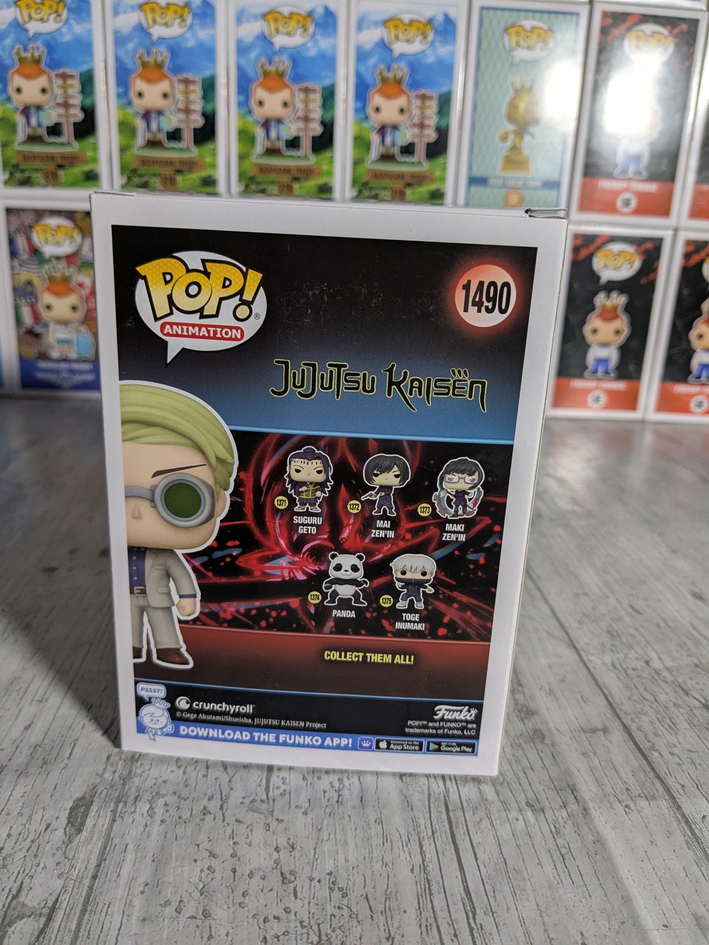 Funko pop 1490 : Kento Nanami Glow (Opened / Damaged Box)