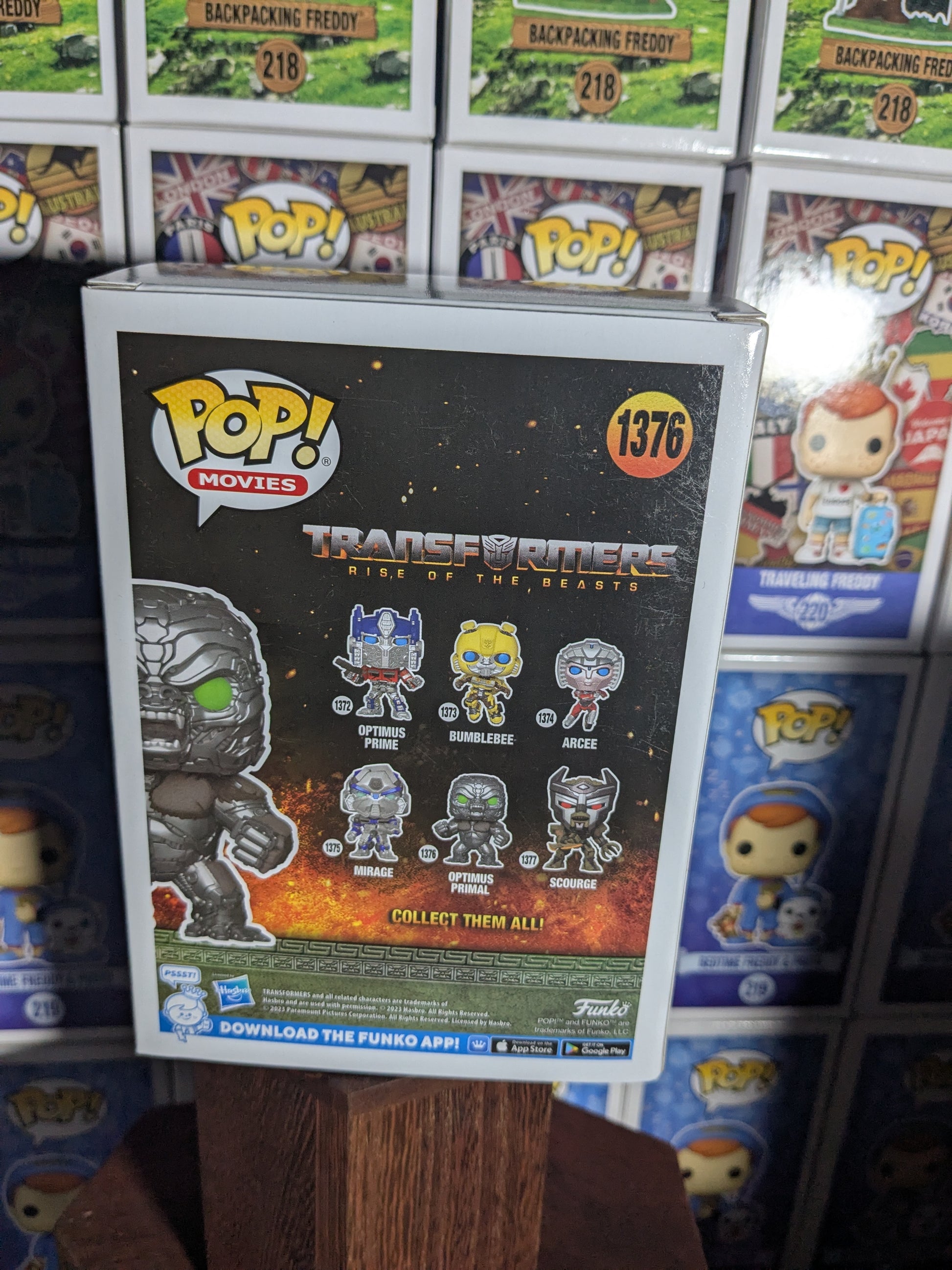 Funko pop 1376 : Optimus Primal - CapyToys
