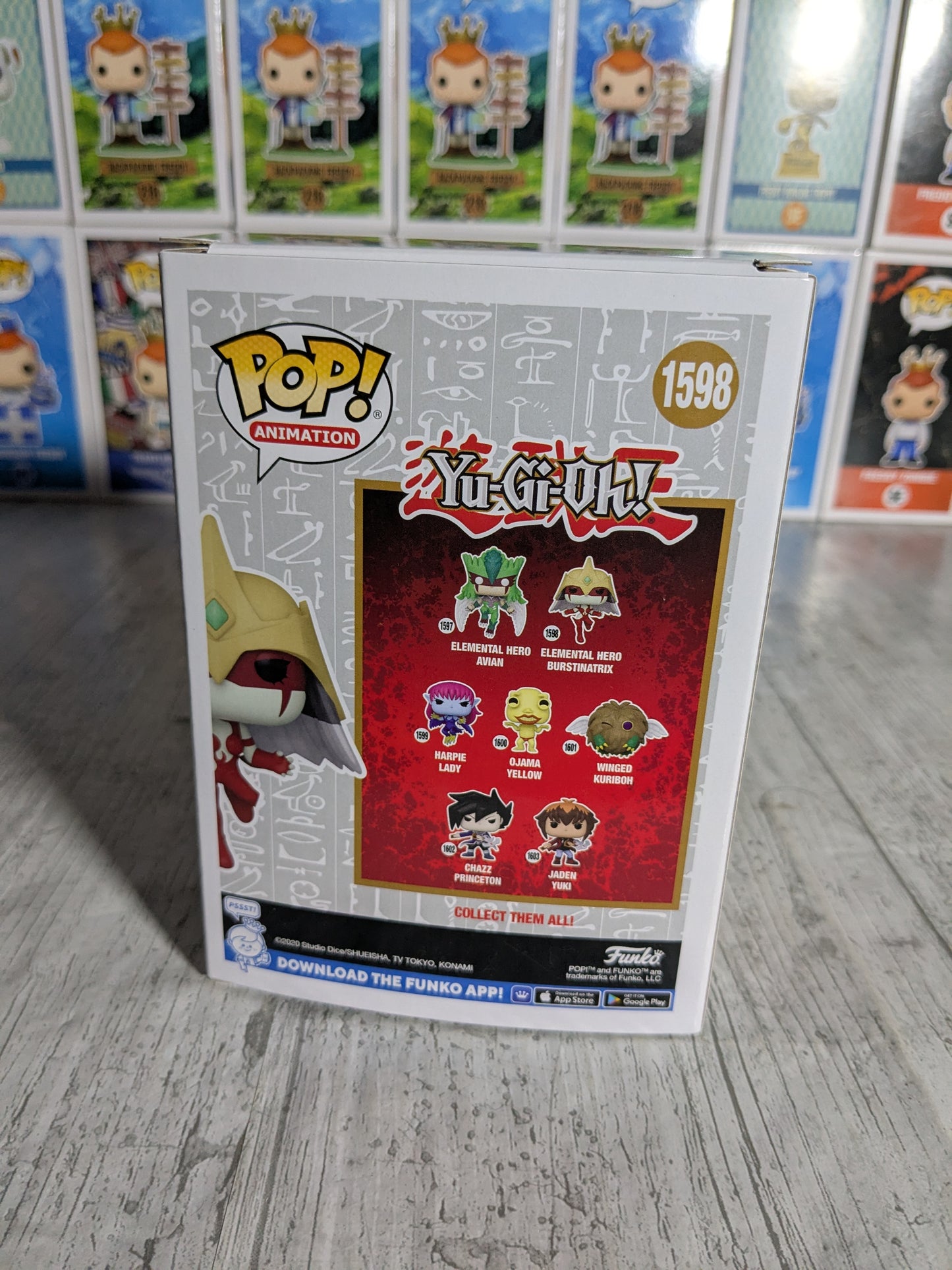 Funko pop 1598 : Elemental Hero Burstinatrix