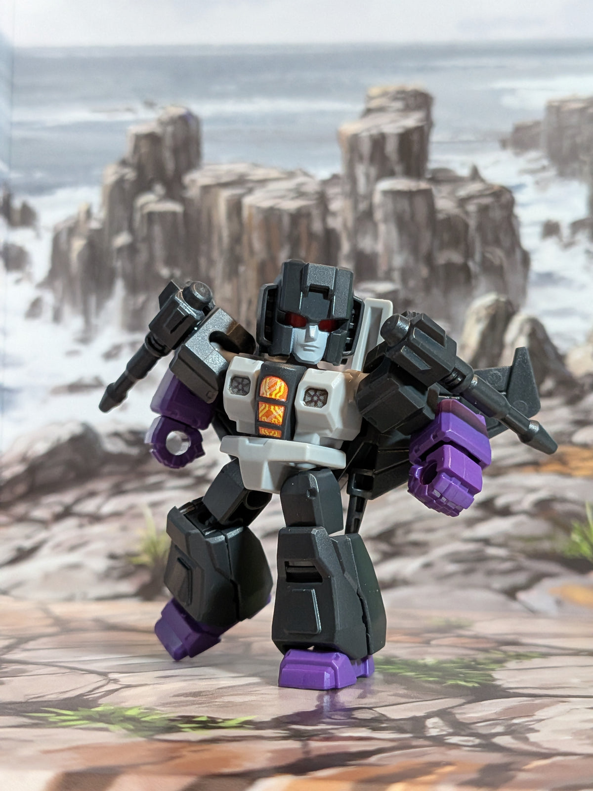 Blokees - Transformers Heavy Metal War (DV03) - Skywarp (~4-6cm)