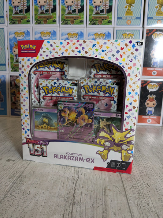 Coffret Pokémon 151 Alakazam-ex (FR) - Cartes Promo et Boosters