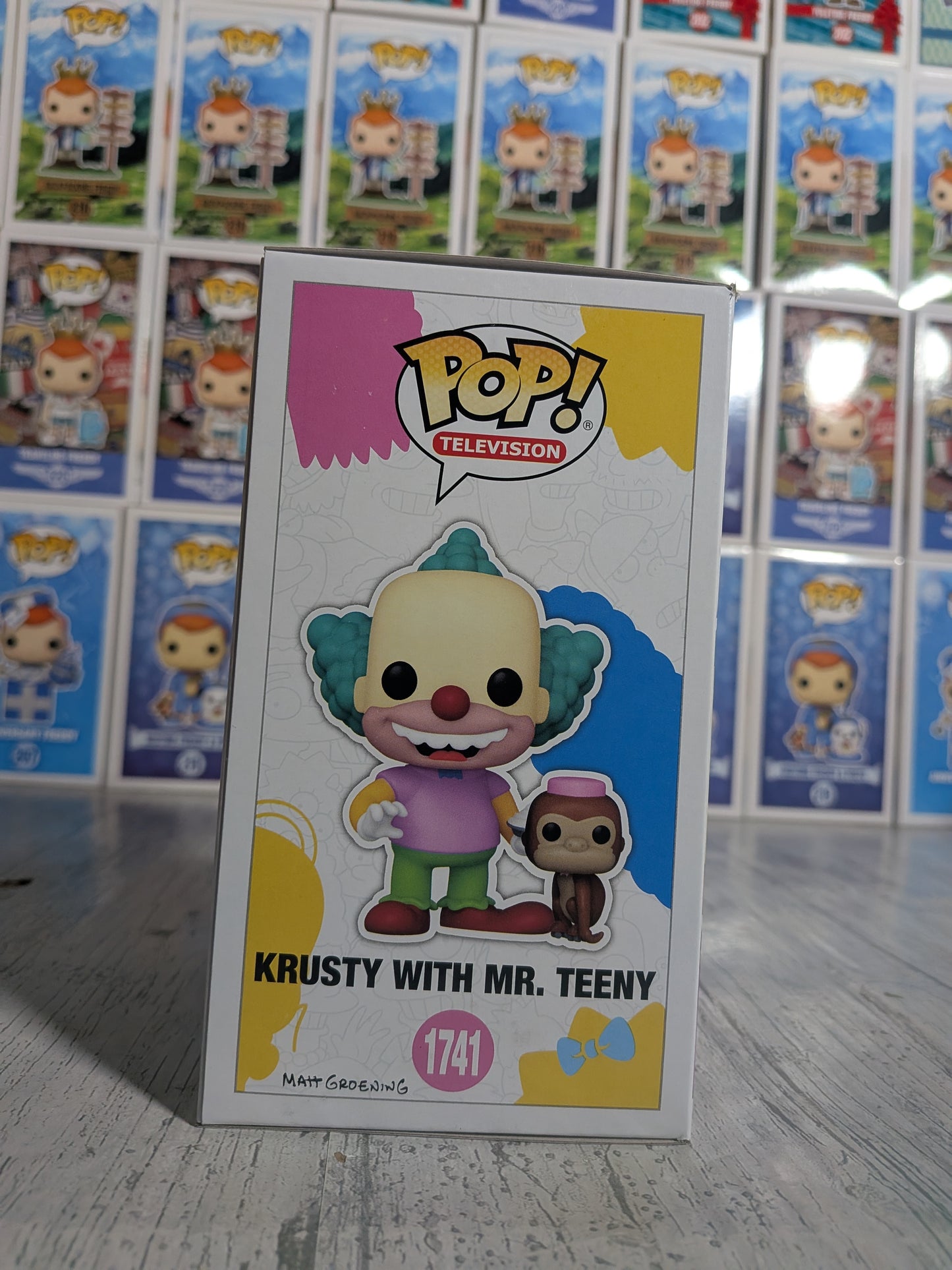Funko pop The Simpsons #1741 - Krusty with Mr. Teeny