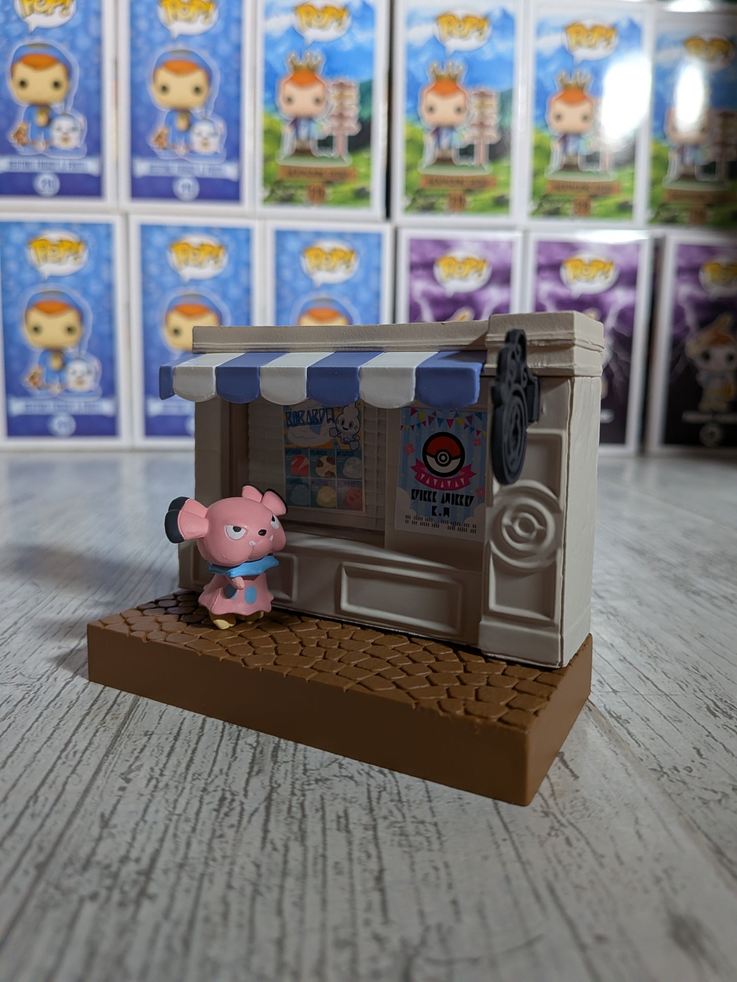 Re-Ment Pokémon Town 2 Festival Street Corner - Snubbull (~10cm)