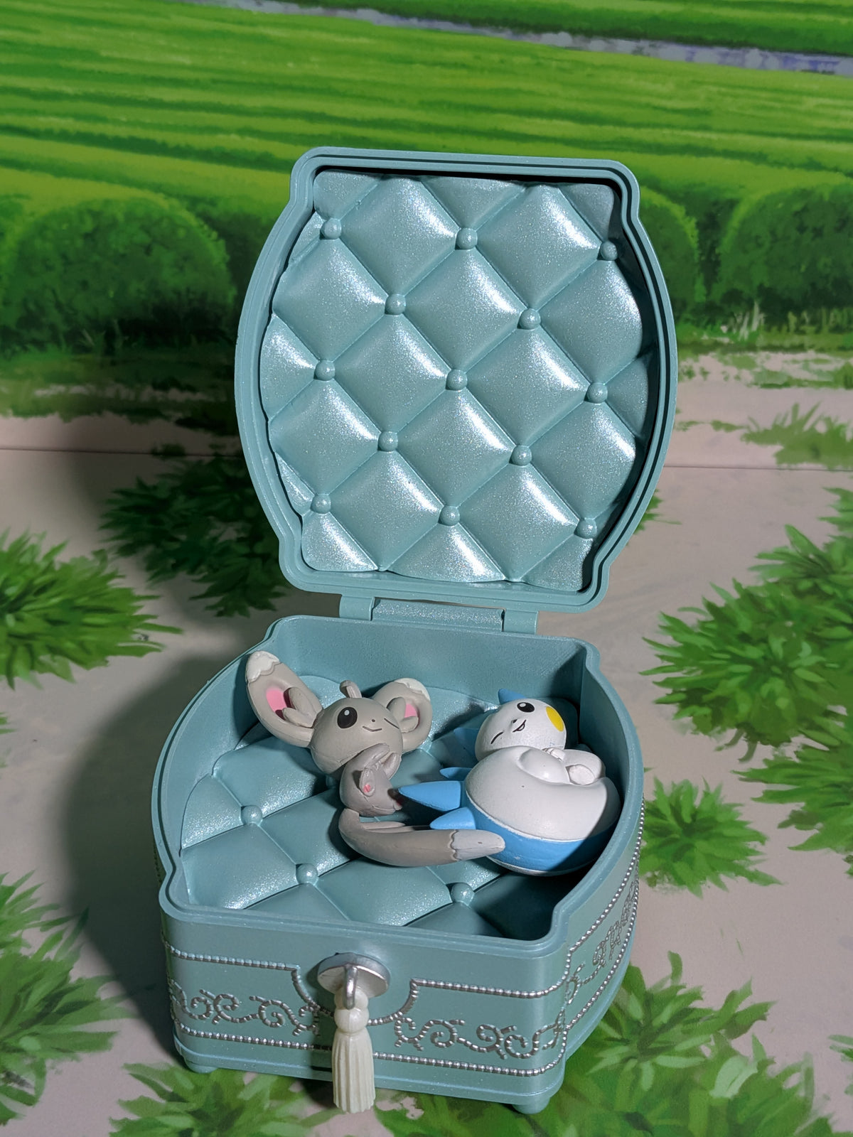 Re-Ment Pokémon - Chinchidou & Pachirisu - Romantic Collection 2