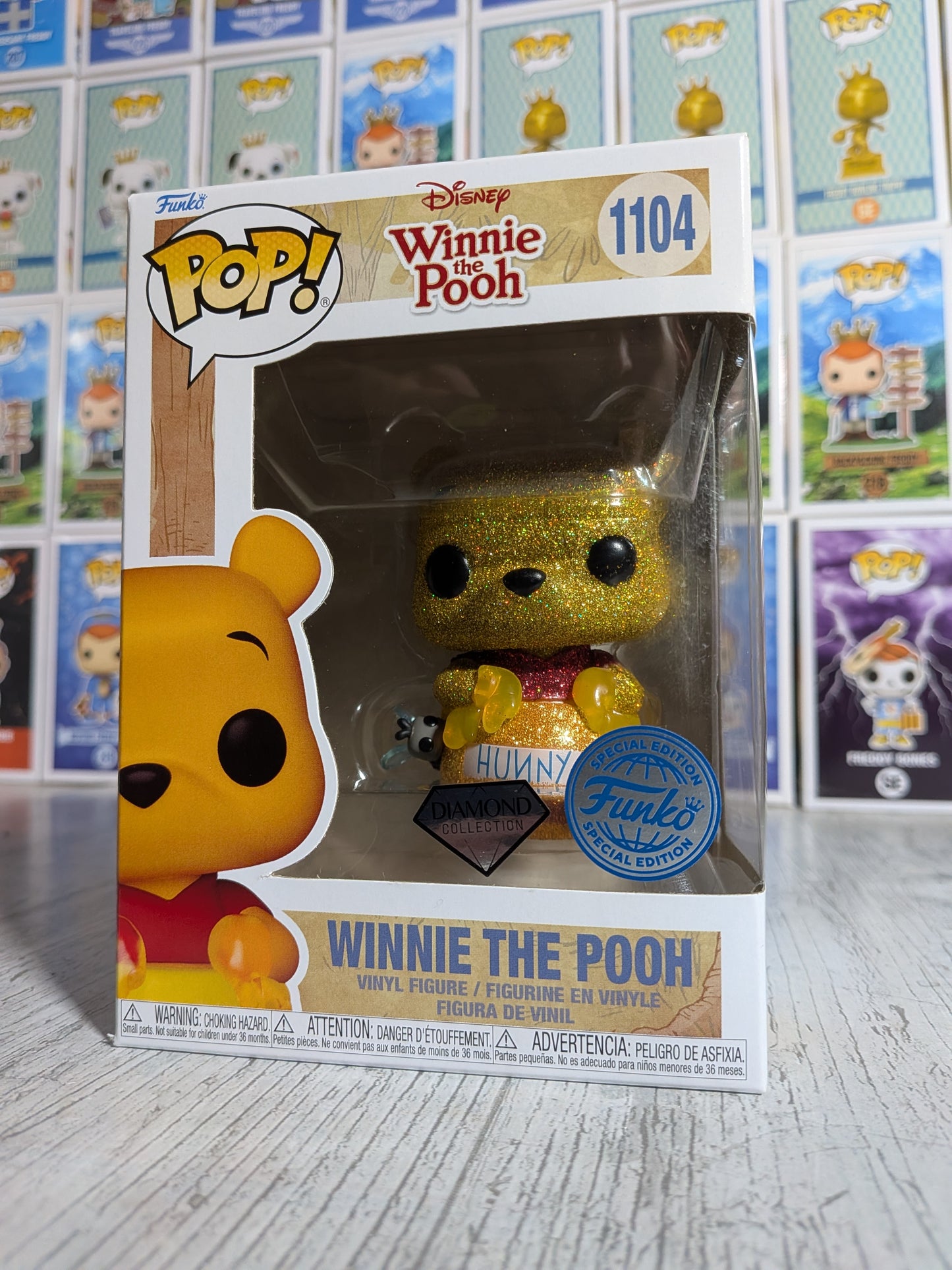 Funko pop Disney Winnie the Pooh #1104 - Winnie the Pooh (Diamante)