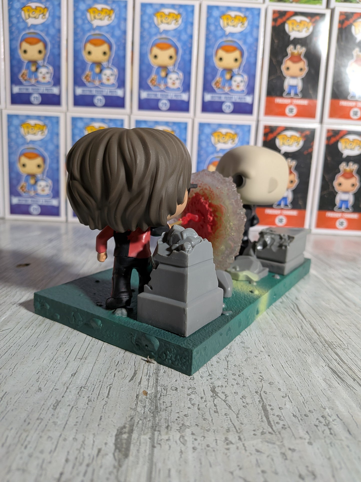 Funko Pop Moment Harry Potter #119 - Harry vs Voldemort (Geöffnete/Beschädigte Verpackung)