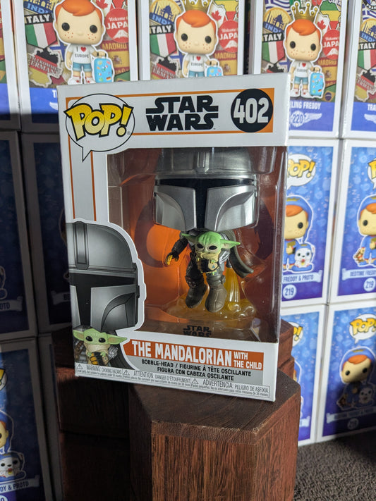 Funko pop 402 : The Mandalorian with the child - CapyToys