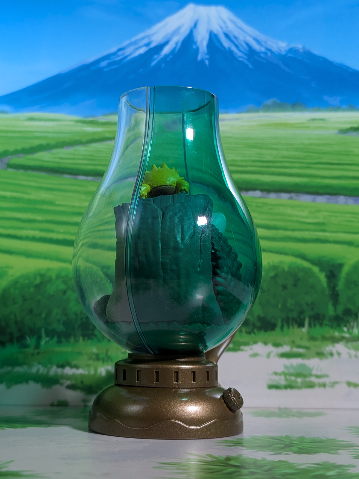 Re-Ment Pokémon Lantern Diorama - Spododo & Statitik / Morelull & Joltik (~10 cm)