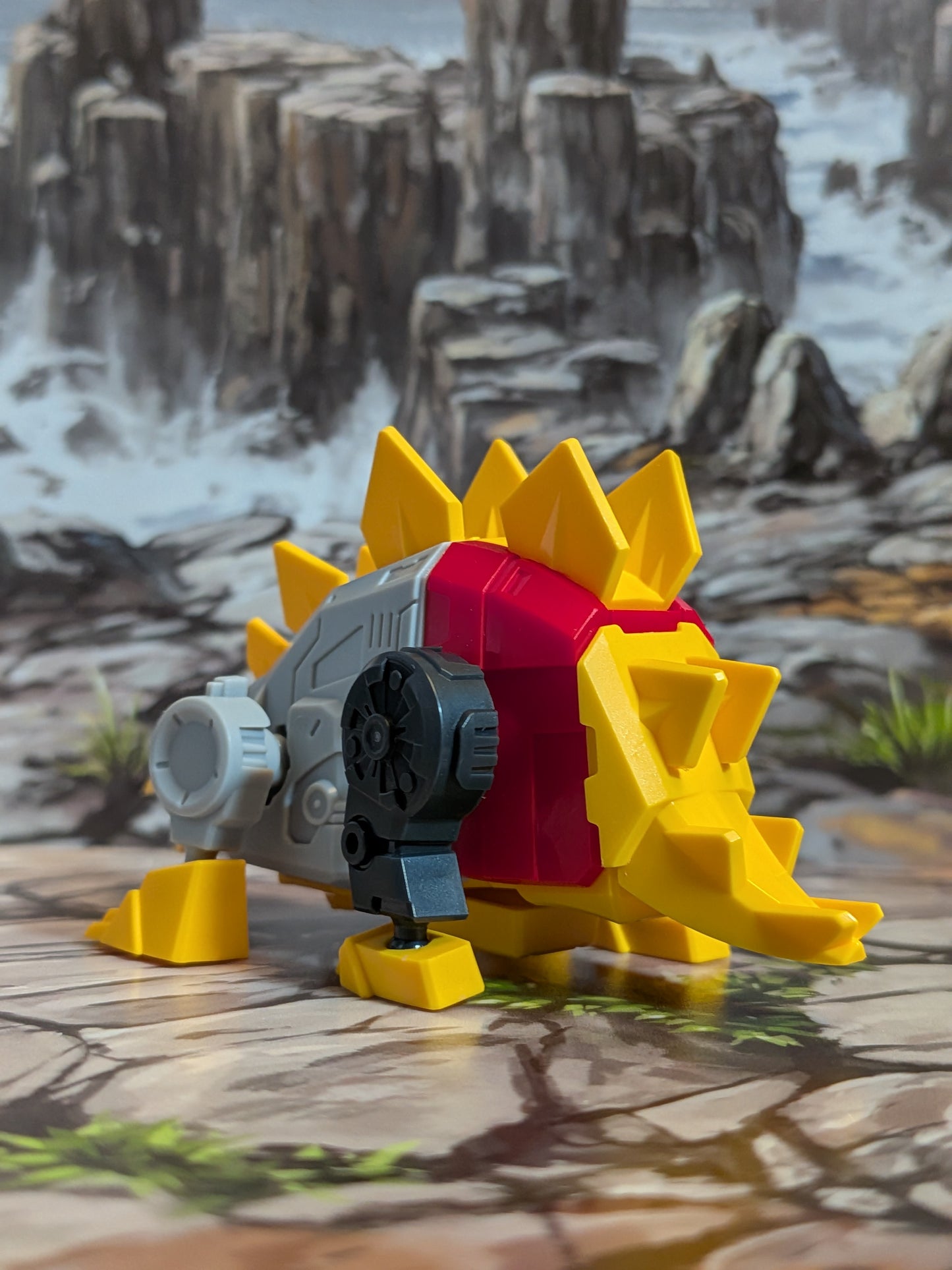 Blokees - Transformers Defender Version 06 - Snarl-Stegosaurus (~4-6cm)