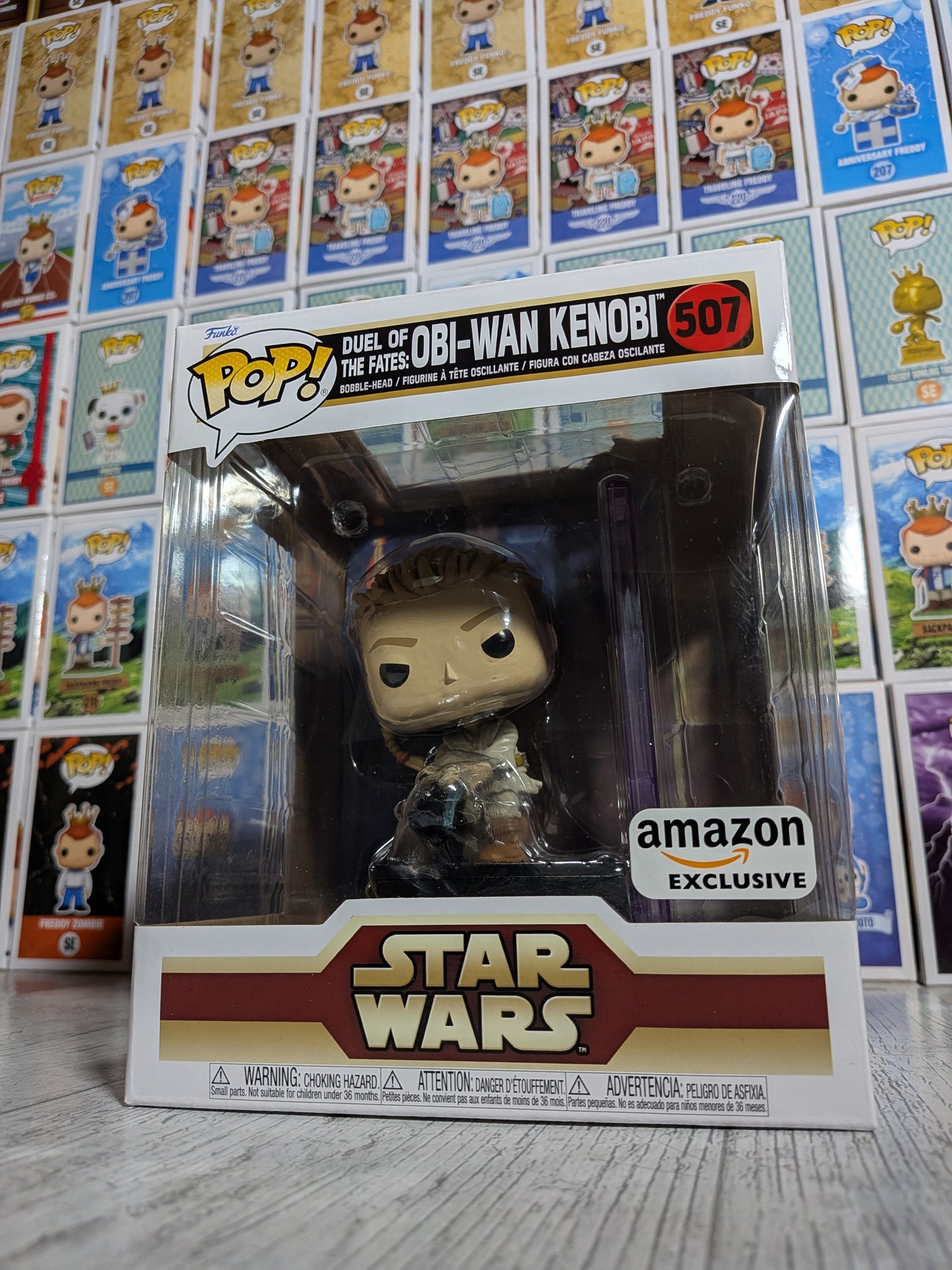 Funko Pop Star Wars Duel of the Fates #507 - Obi-Wan Kenobi (AE)