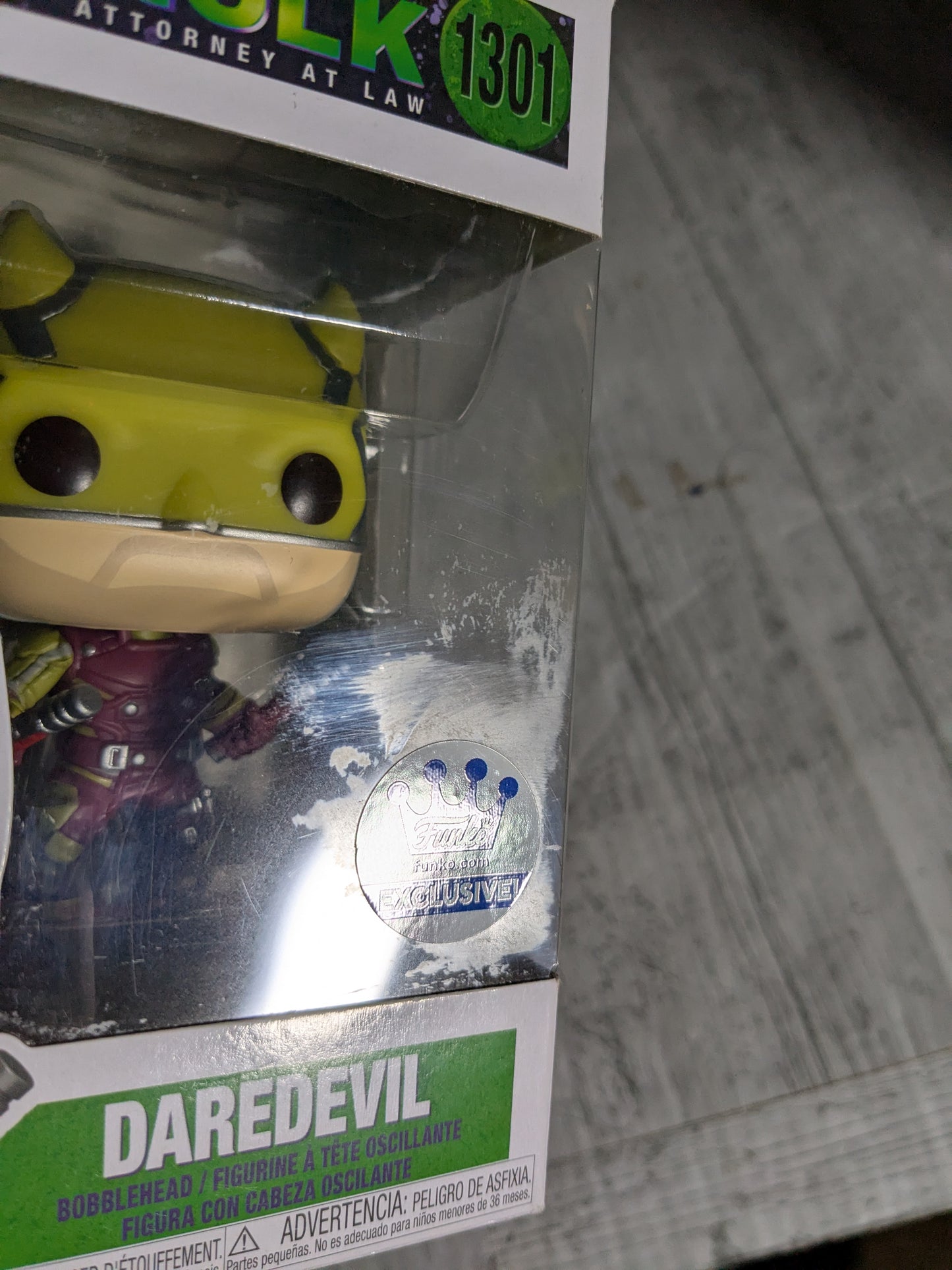 Funko pop 1301 - Daredevil (Opened/Damaged Box)