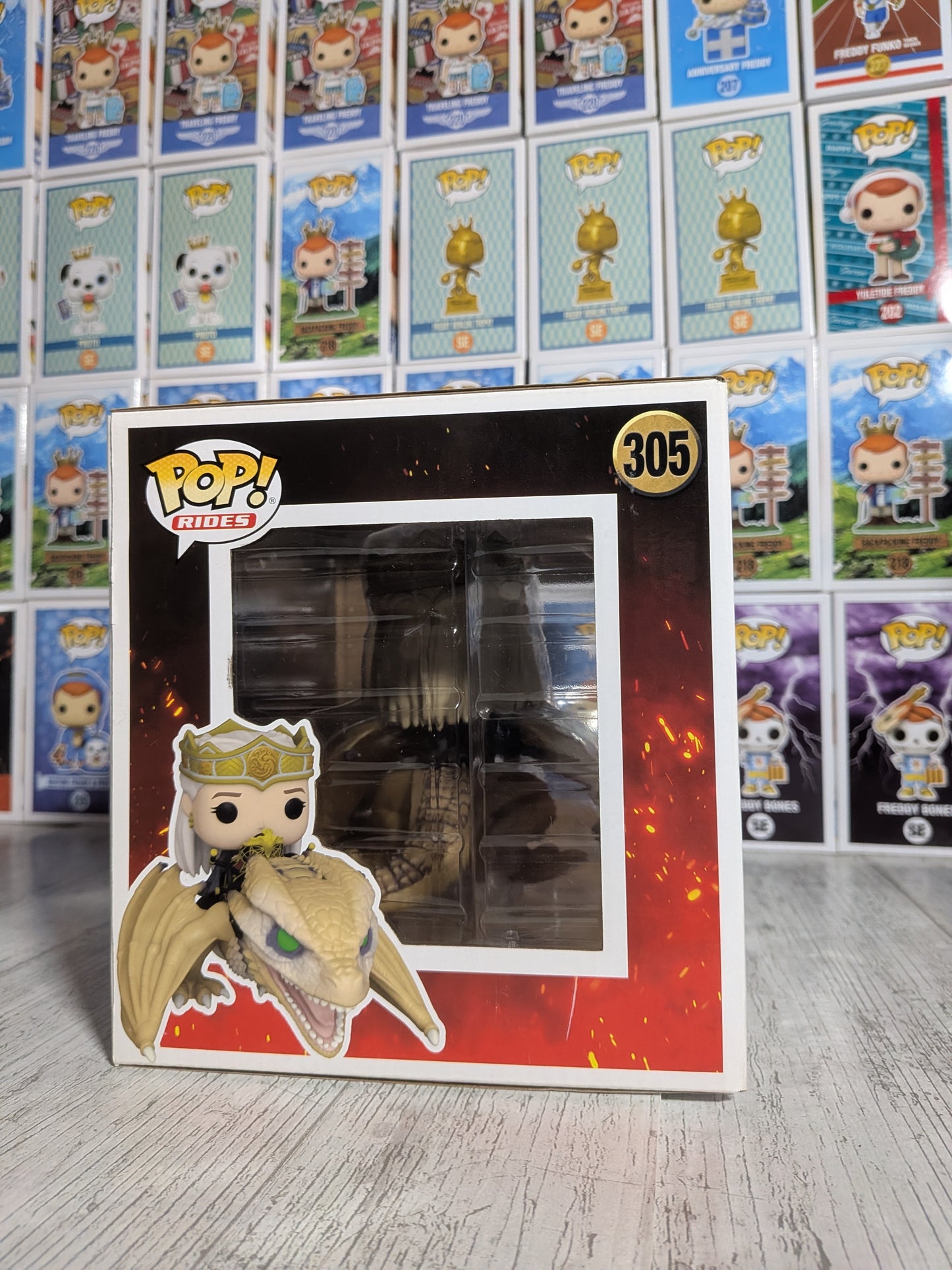 Funko Pop Rides Television #305 - Queen Rhaenyra Targaryen with Syrax