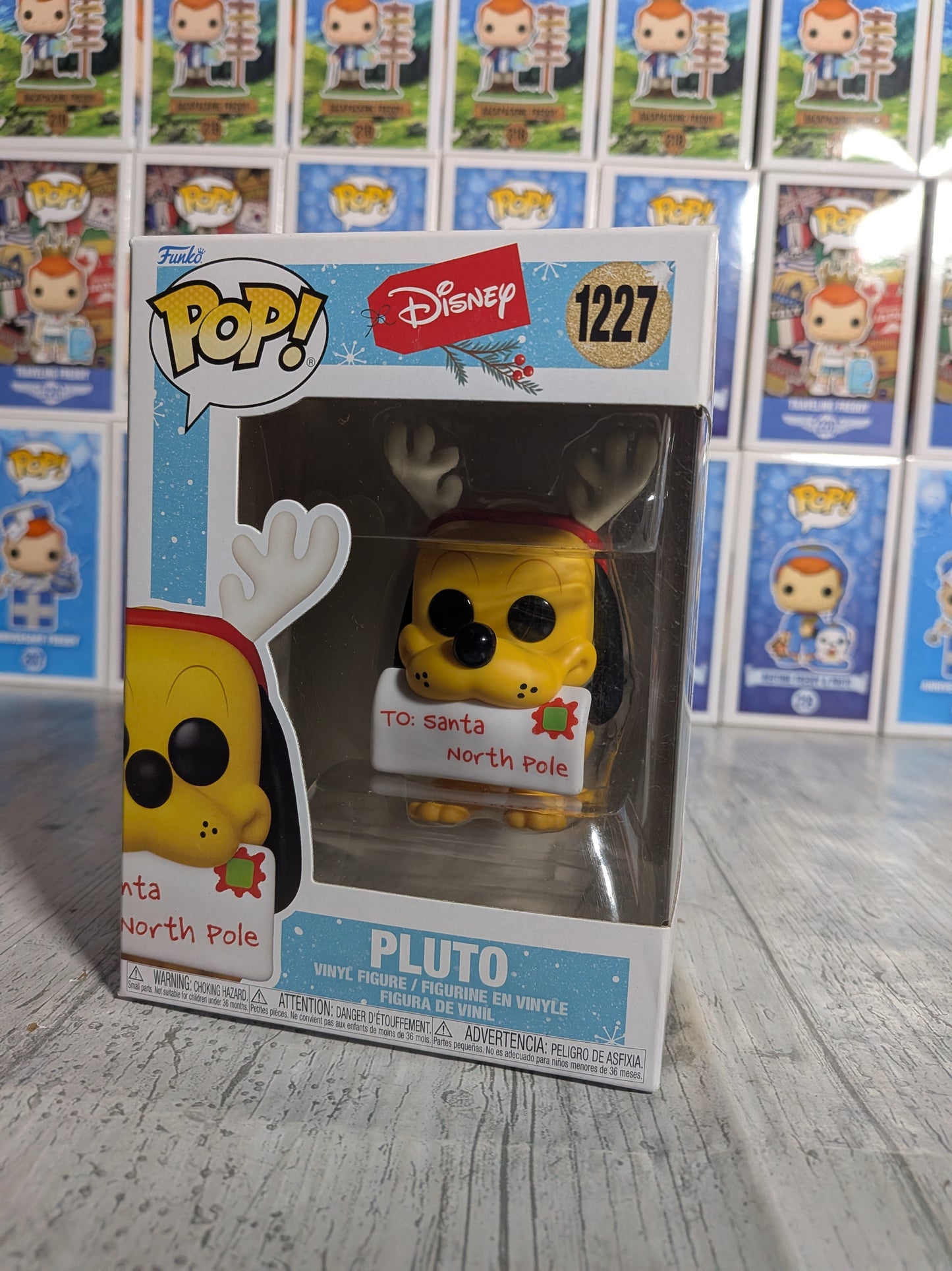 Funko Pop Disney #1227 - Pluto (Geöffnet/Beschädigte Plastikverpackung)