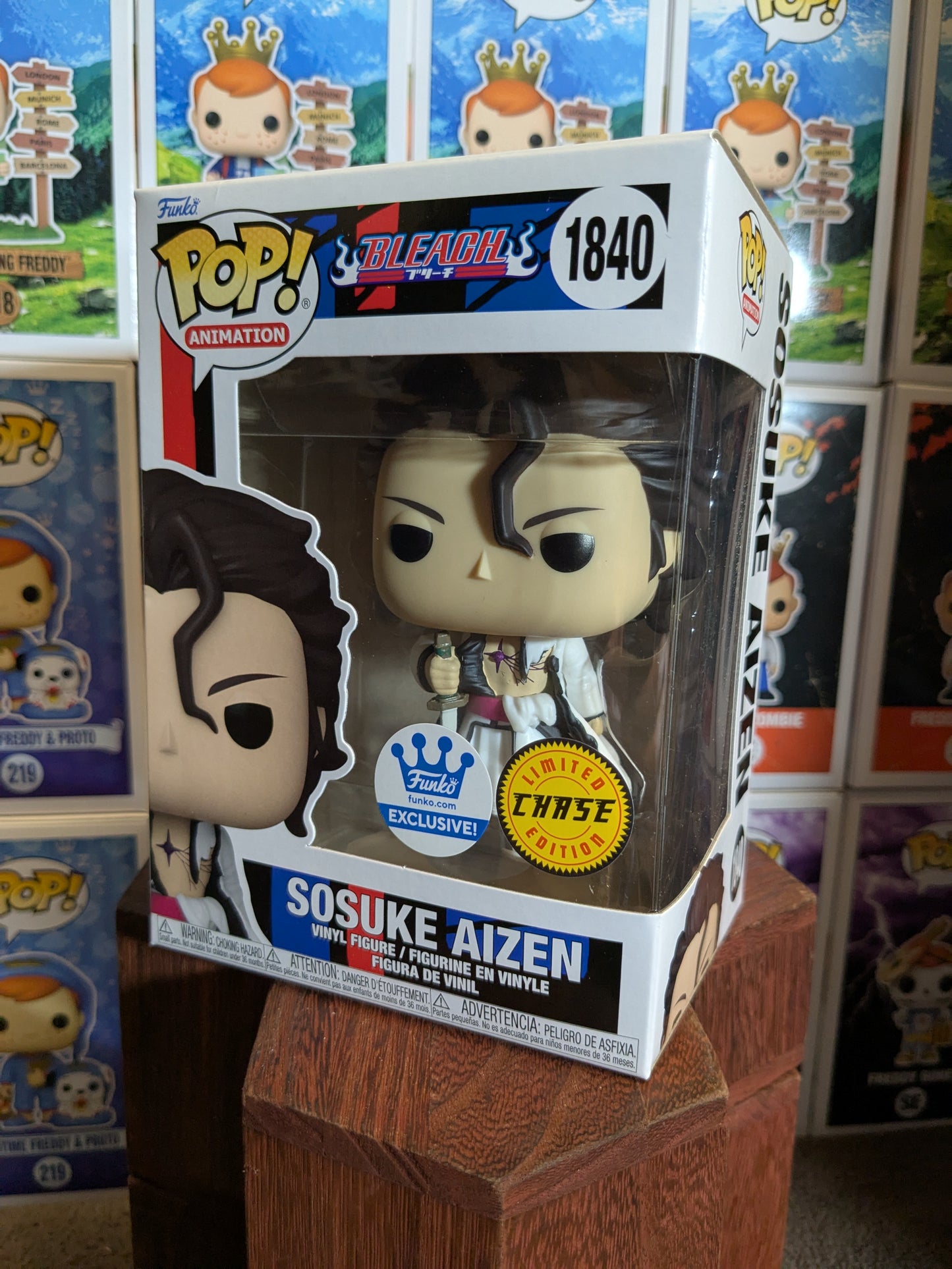 Funko pop 1840 : Sosuke Aizen (Chase)