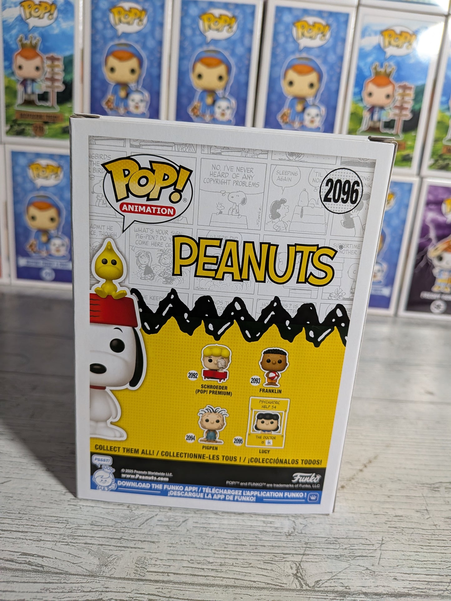 Funko Pop Peanuts #2096 – Snoopy & Woodstock (beflockt)